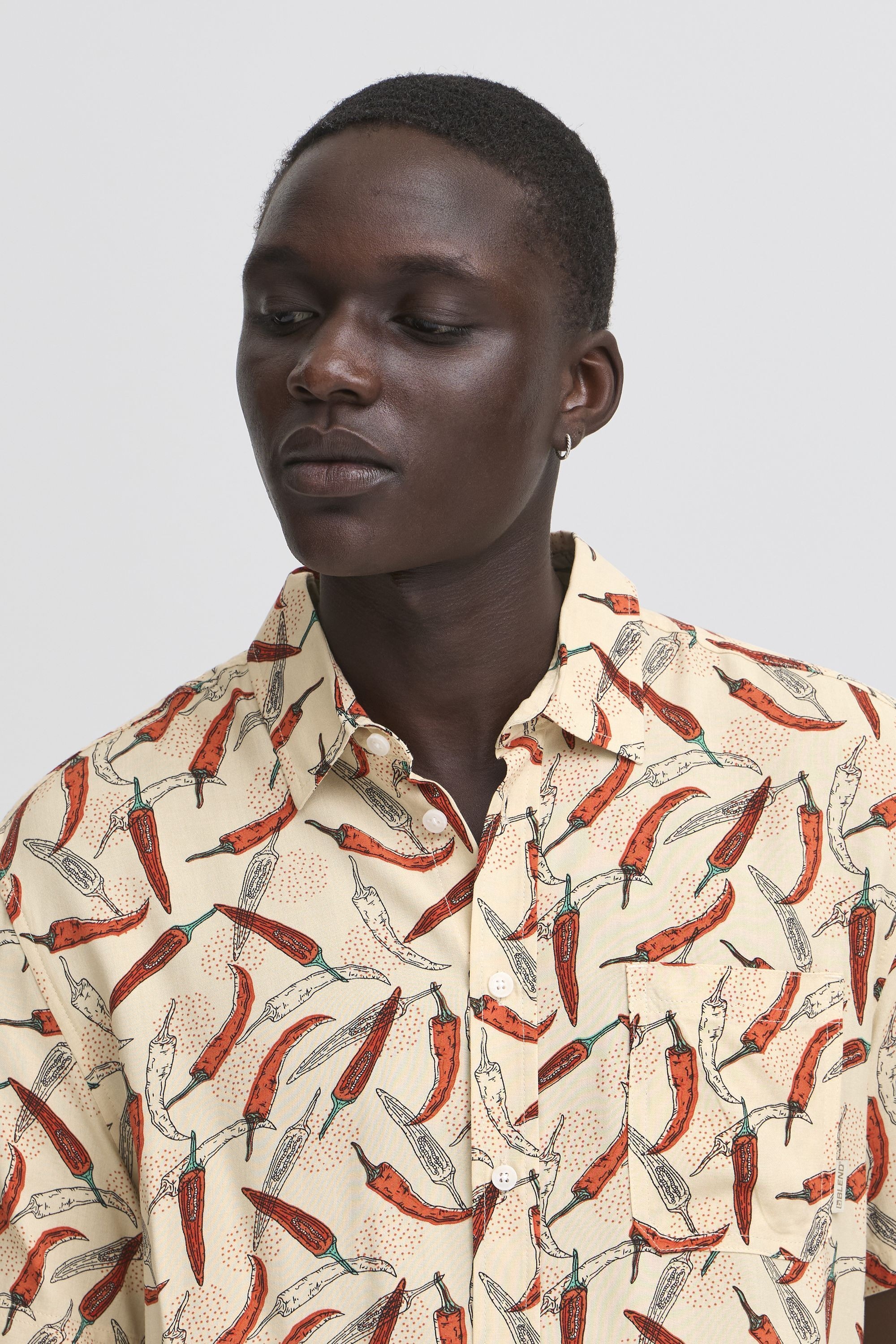 Blend Kurzarmshirt »Kurzarmhemd BHBALDER«