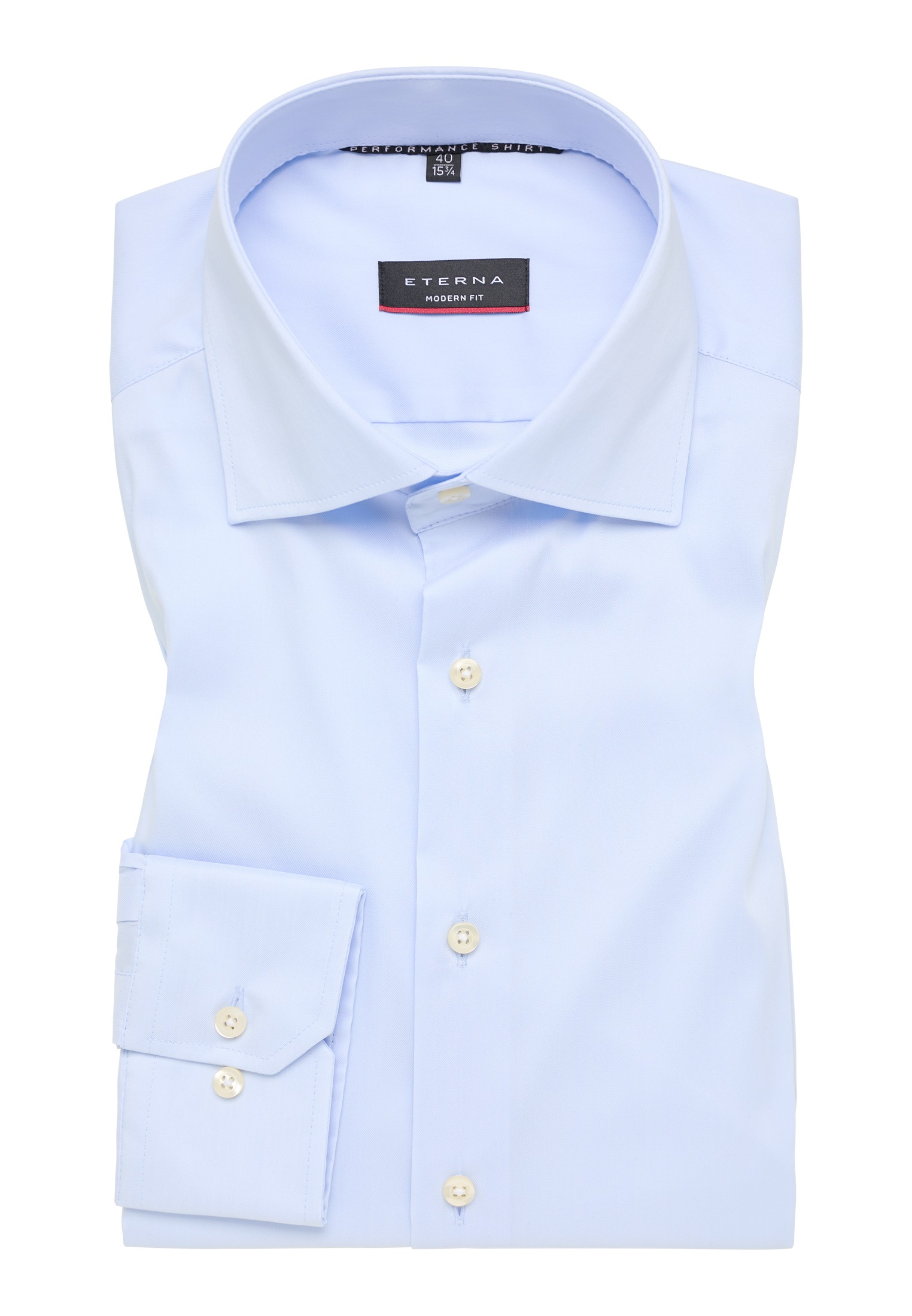 Eterna Langarmhemd »MODERN FIT«, EASY IRON (bügelleicht)