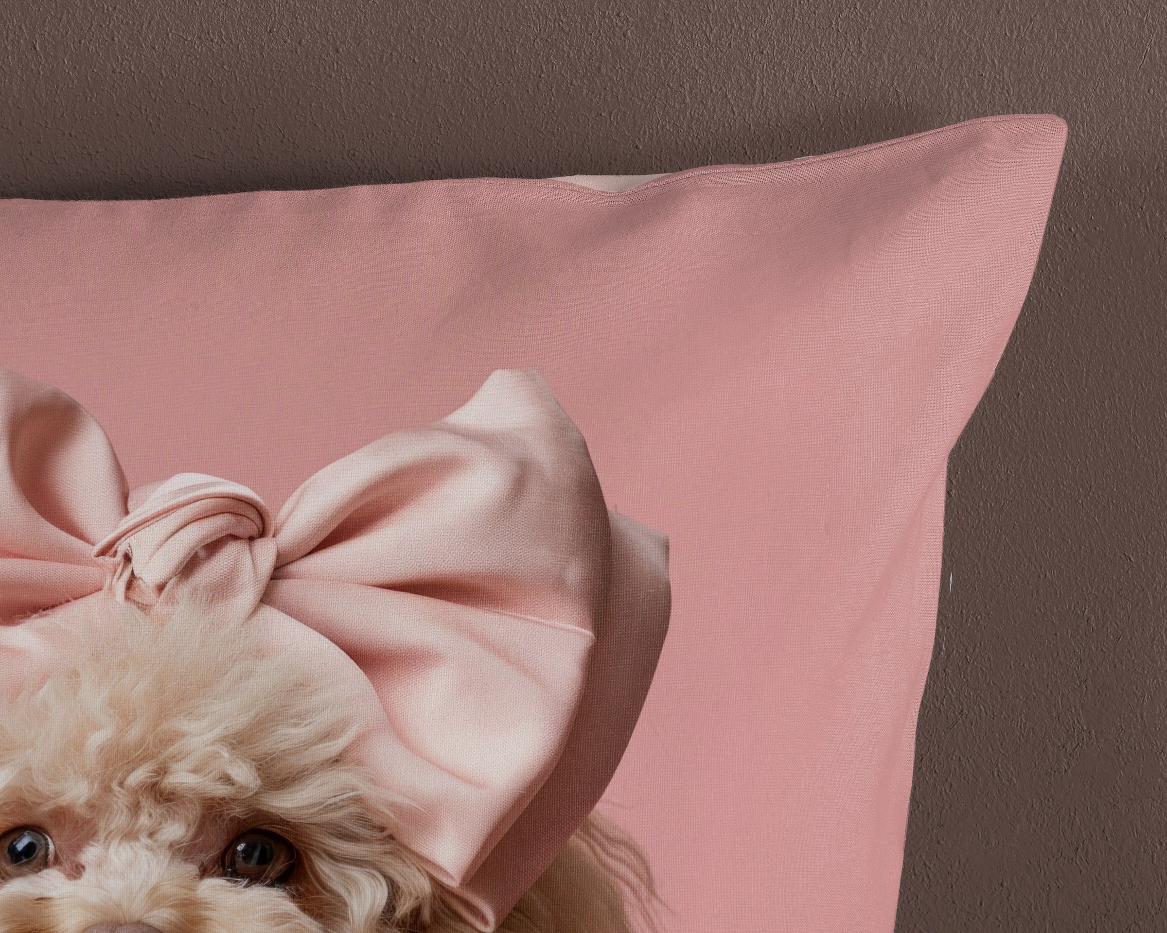 good morning Kinderbettwäsche »Roxy«, Baumwolle, Renforcé, 135x200, Wendeoptik, Kind, Mädchen, Pudel