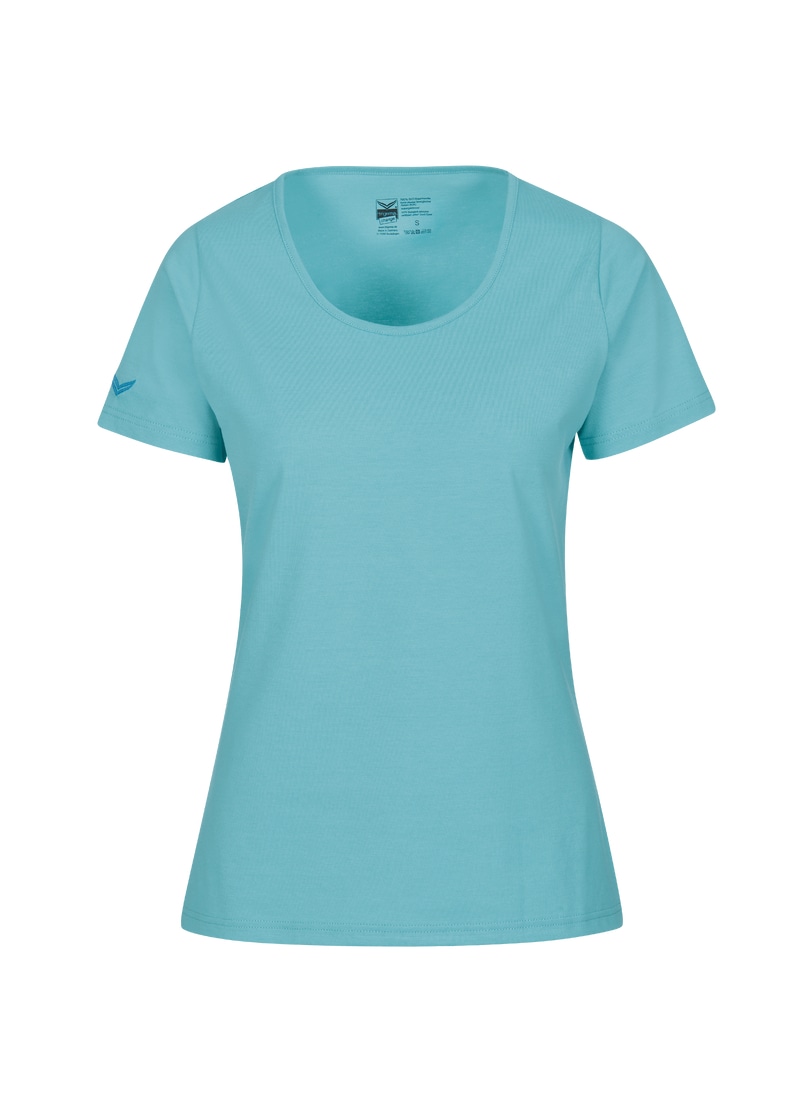 Trigema T-Shirt »TRIGEMA T-Shirt aus Biobaumwolle«, (1 tlg.)