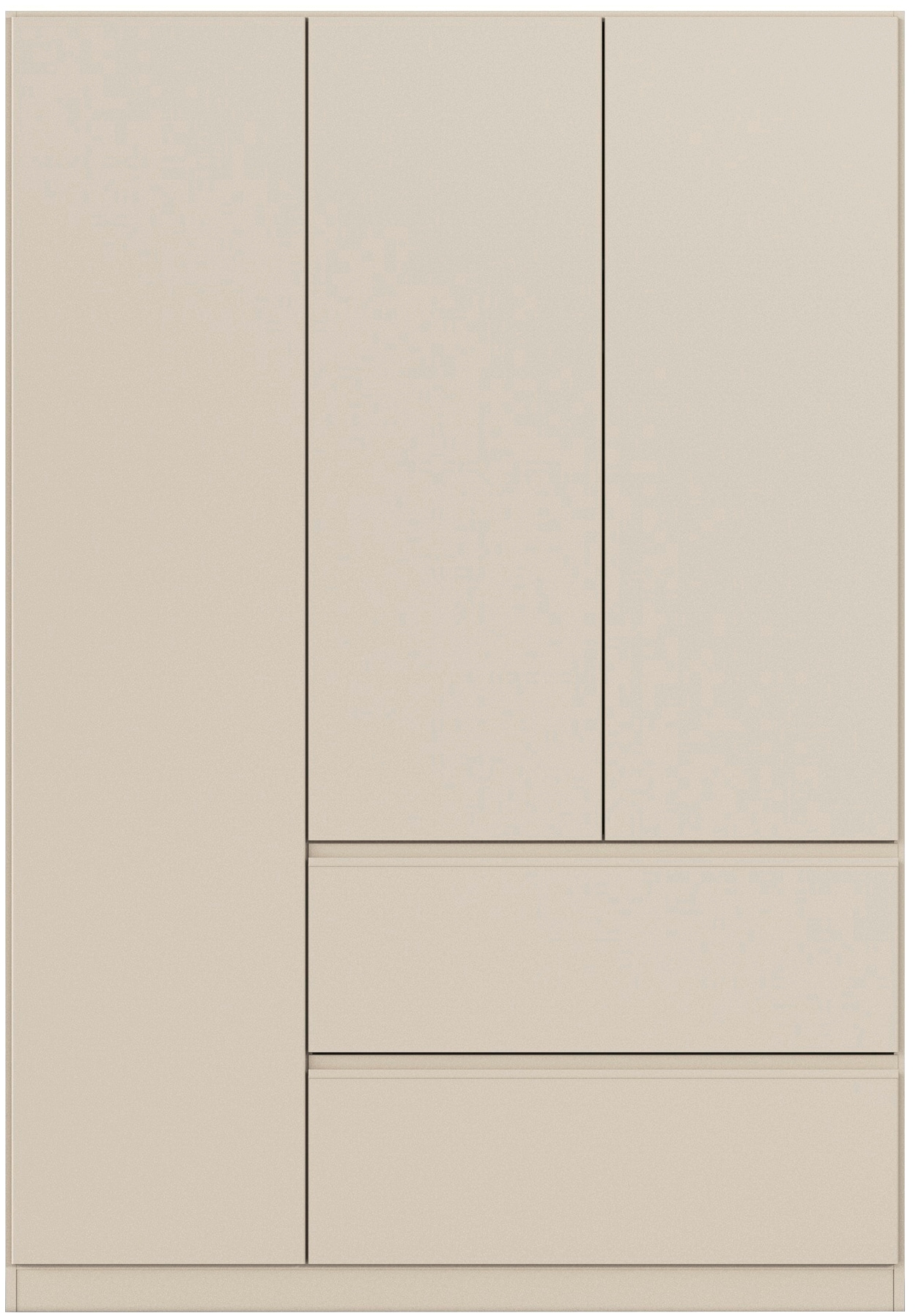 rauch Drehtürenschrank »Kleiderschrank Schrank Garderobe Wäscheschrank Schlafzimmer JOEL« in 3 verschiedenen Ausstattungen BASIC/CLASSIC/PREMIUM,  mit zwei Schubladen, mit Push-to-Open Funktion MADE IN GERMANY