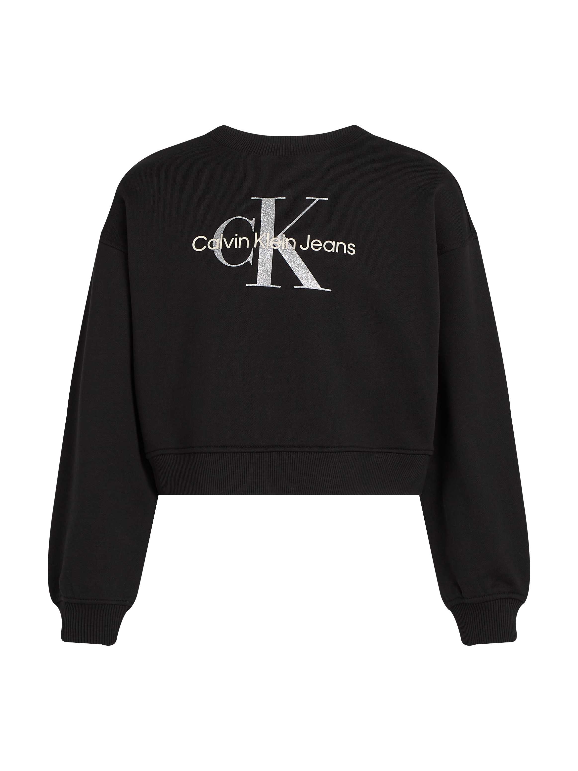 Calvin Klein Jeans Sweatshirt »GLITTER MONOLOGO CN SWEATSHIRT«, für Kinder bis 16 Jahre mit Logoschriftzug