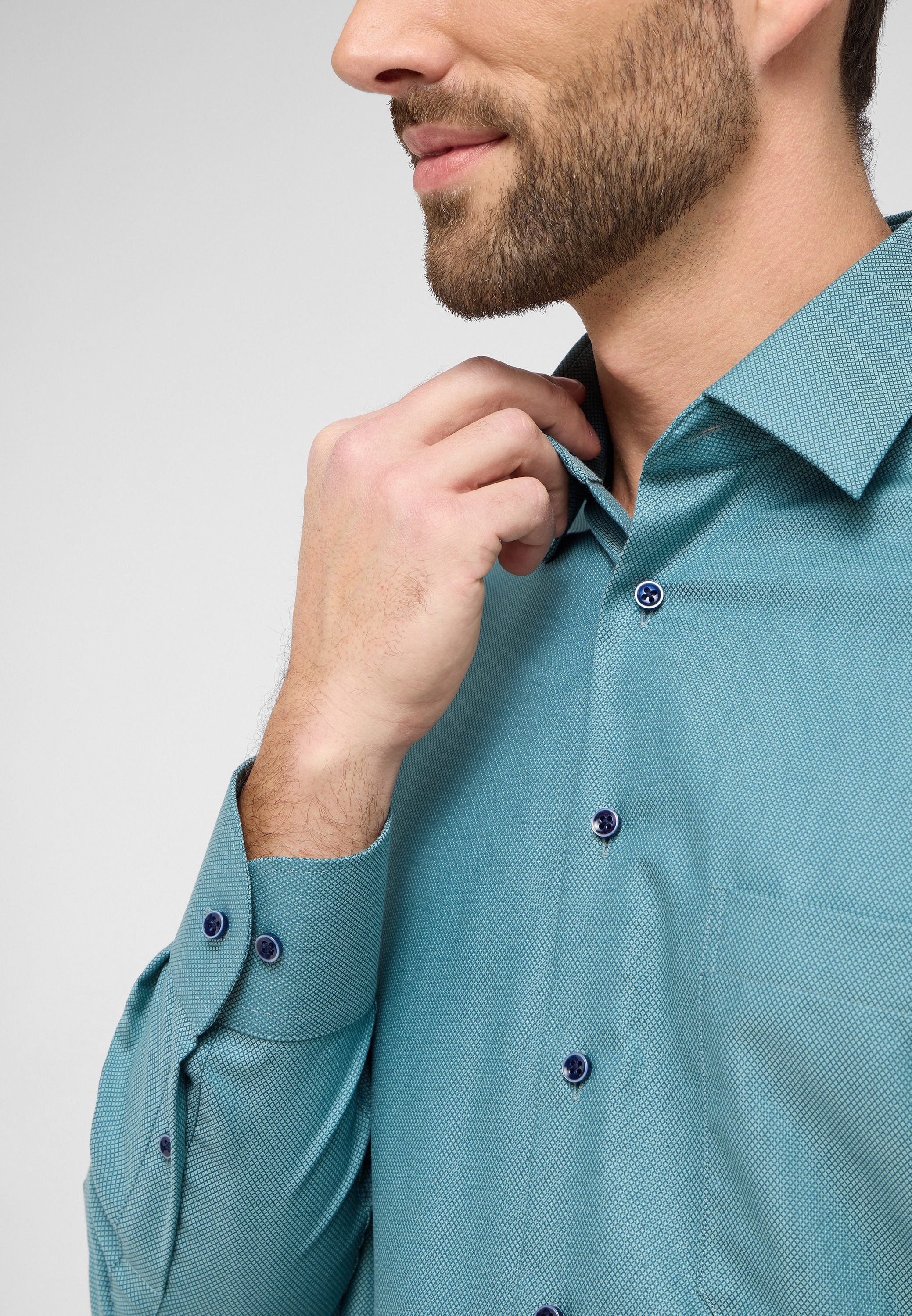 Eterna Langarmhemd »COMFORT FIT«, NON IRON (bügelfrei)