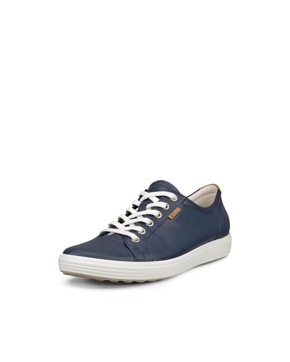 Ecco Sneaker »SOFT 7 W«, mit Label, Freizeitschuh, Halbschuh, Schnürschuh, schmale Form