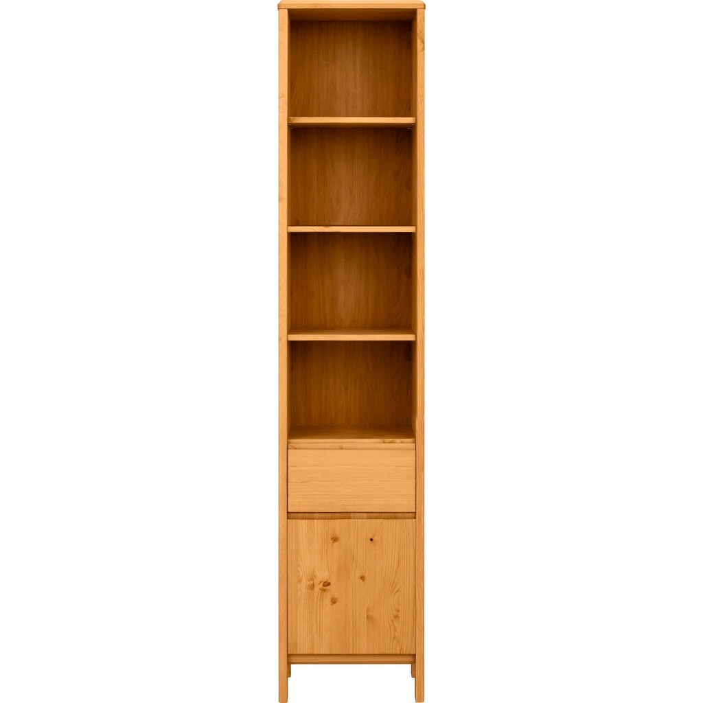 OTTO products Hochschrank »Jorrick«, Breite 40 cm, Massivholz Kiefer mit Bio Öl/Wachs behandelt