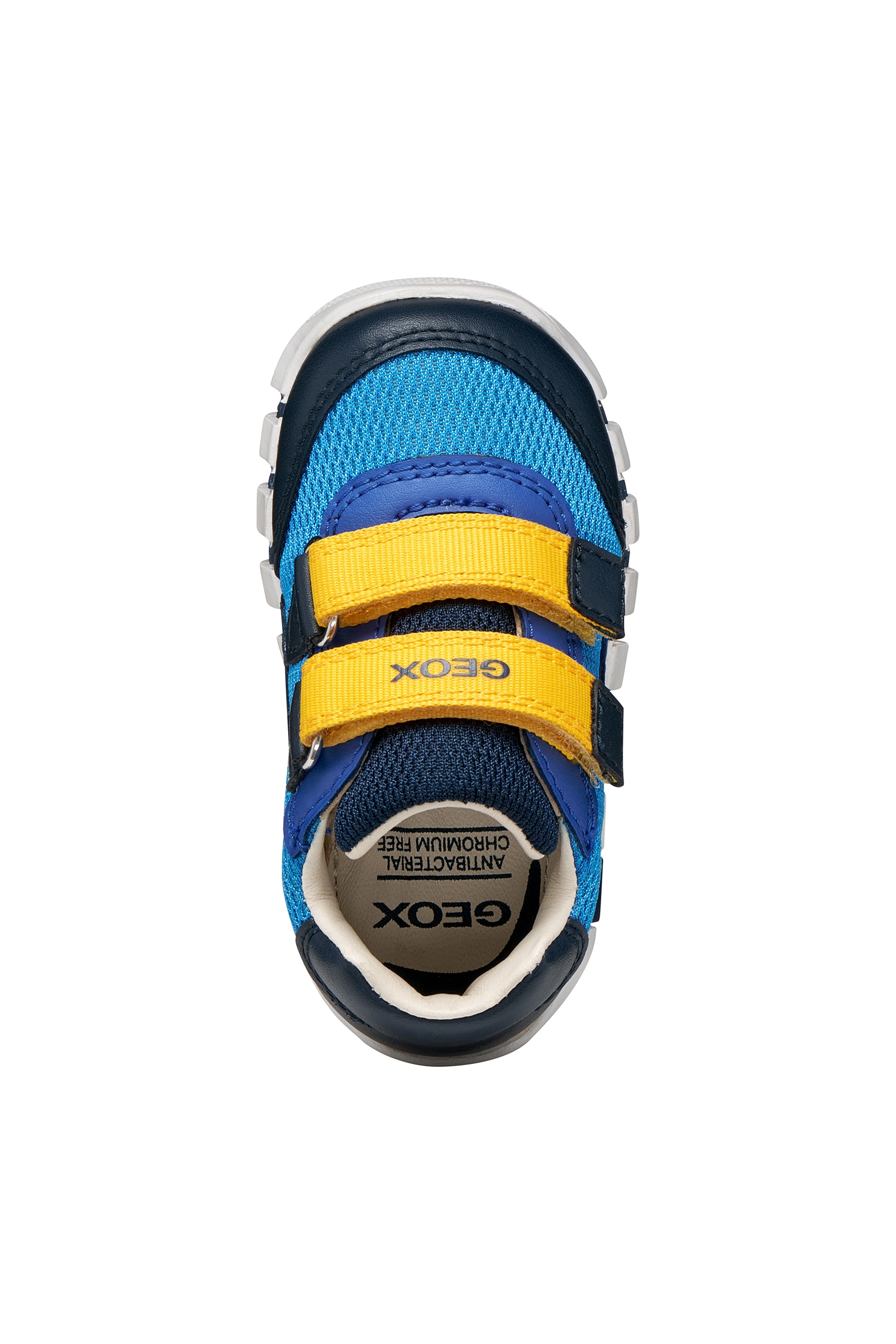 Geox Lauflernschuh »B IUPIDOO BOY«  Babyschuh mit Logoschriftzug, Größenschablone zum Download