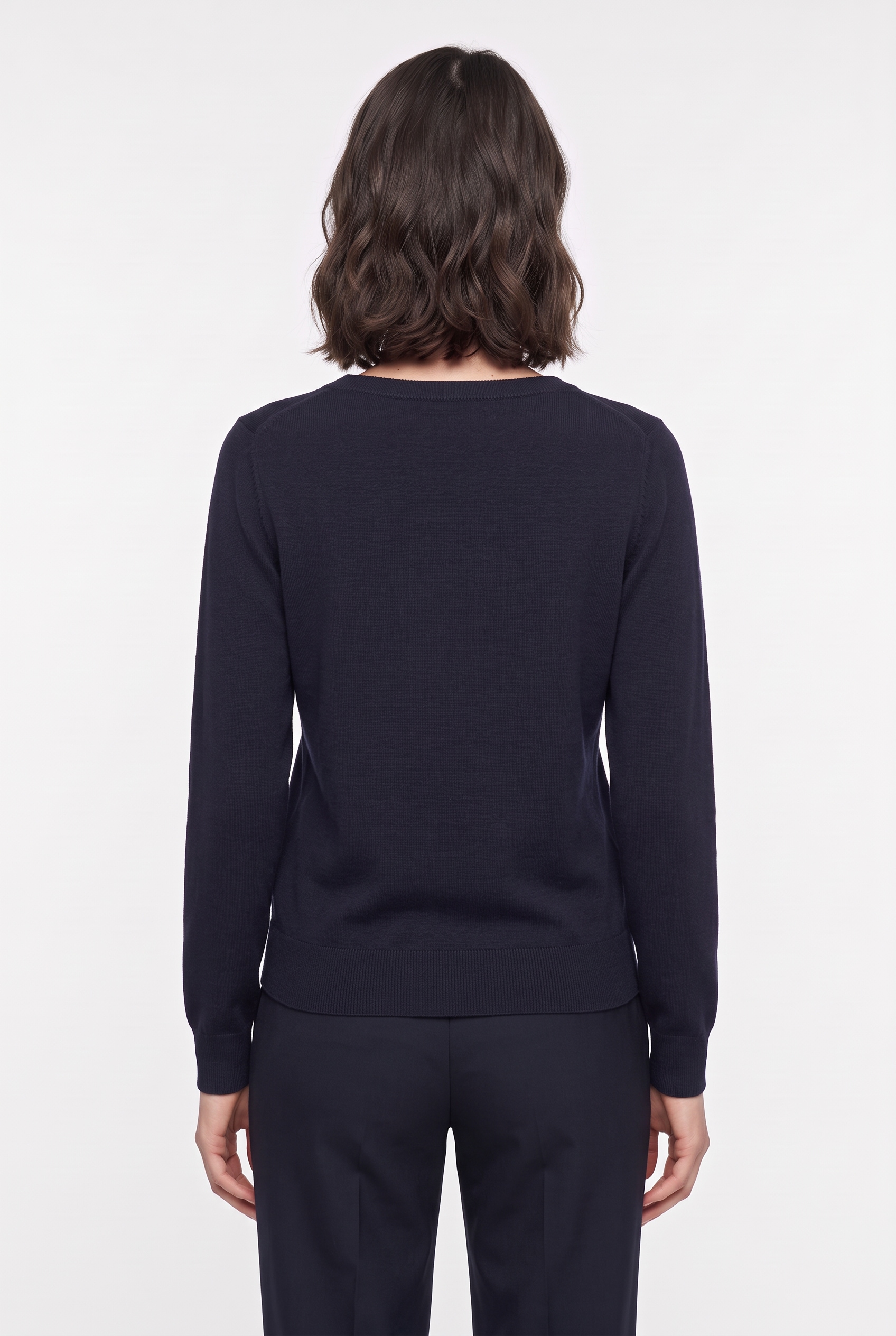 Gant Strickpullover »WOOL COTTON V-NECK«