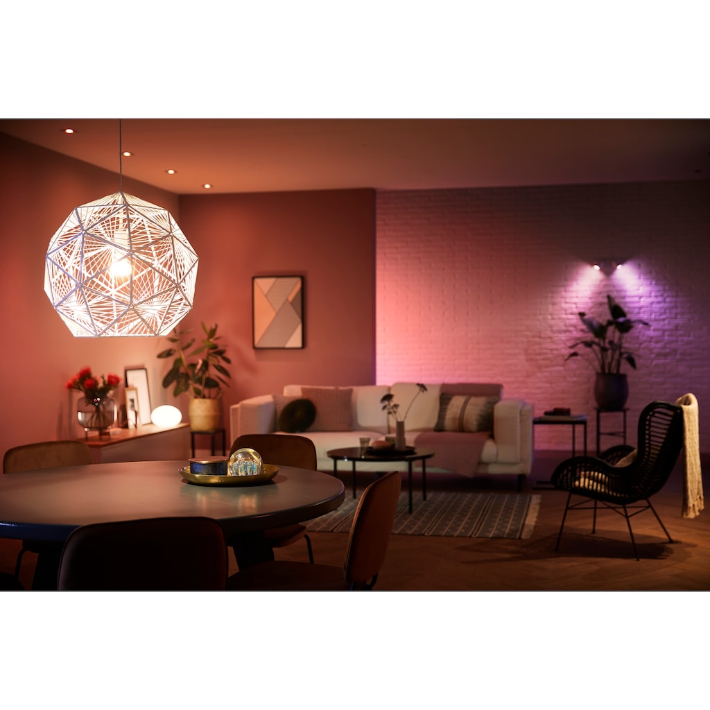 Philips Hue Smarte LED-Leuchte »White & Col. Amb. E27 Einzelpack 1100«