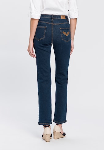 Gerade Jeans »Comfort-Fit«, High Waist