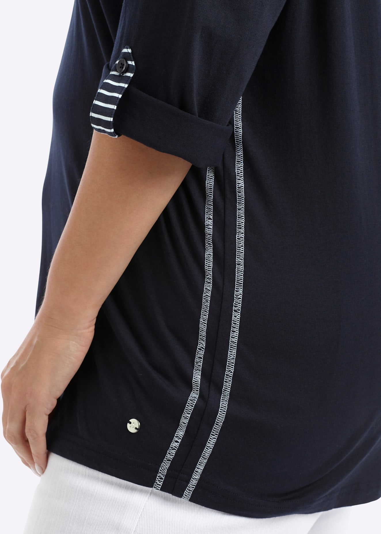 Sheego Kapuzenshirt »Shirt« 1