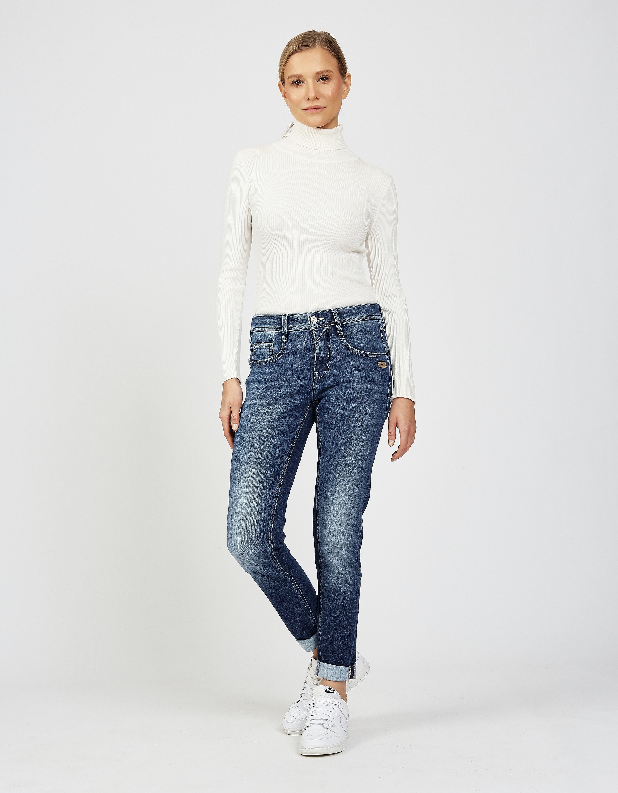 GANG Relax-fit-Jeans »94AMELIE«, aus Sweat Denim