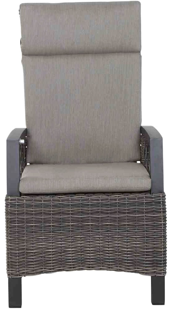 Siena Garden Garten-Essgruppe »Corido«, (7 tlg., 6 Sessel: 72x61x109 cm, Tisch Sincro: 200/260x100x77 cm,inkl. Auflagen), Aluminium, verstellbar, ausziehbar, geeignet für 6 bis 8 Personen