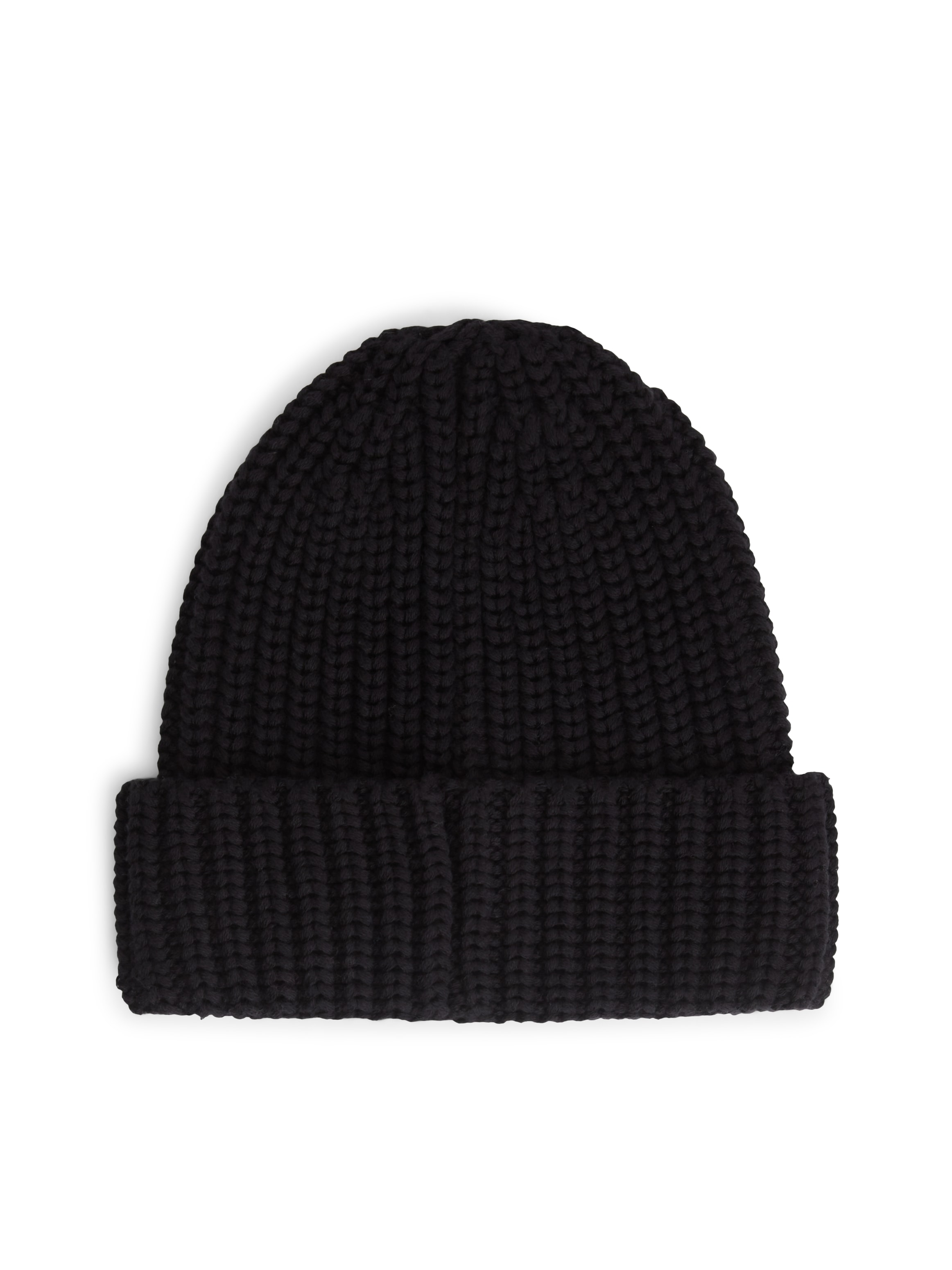 Tommy Jeans Beanie »TJW SCRIPT« aus grobem Rippstrick mit Logo-Label
