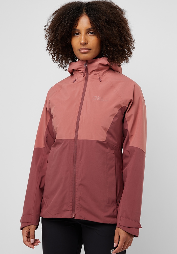 Jack Wolfskin 3-in-1-Funktionsjacke »GLAABACH 3IN1 JKT W«, mit Kapuze