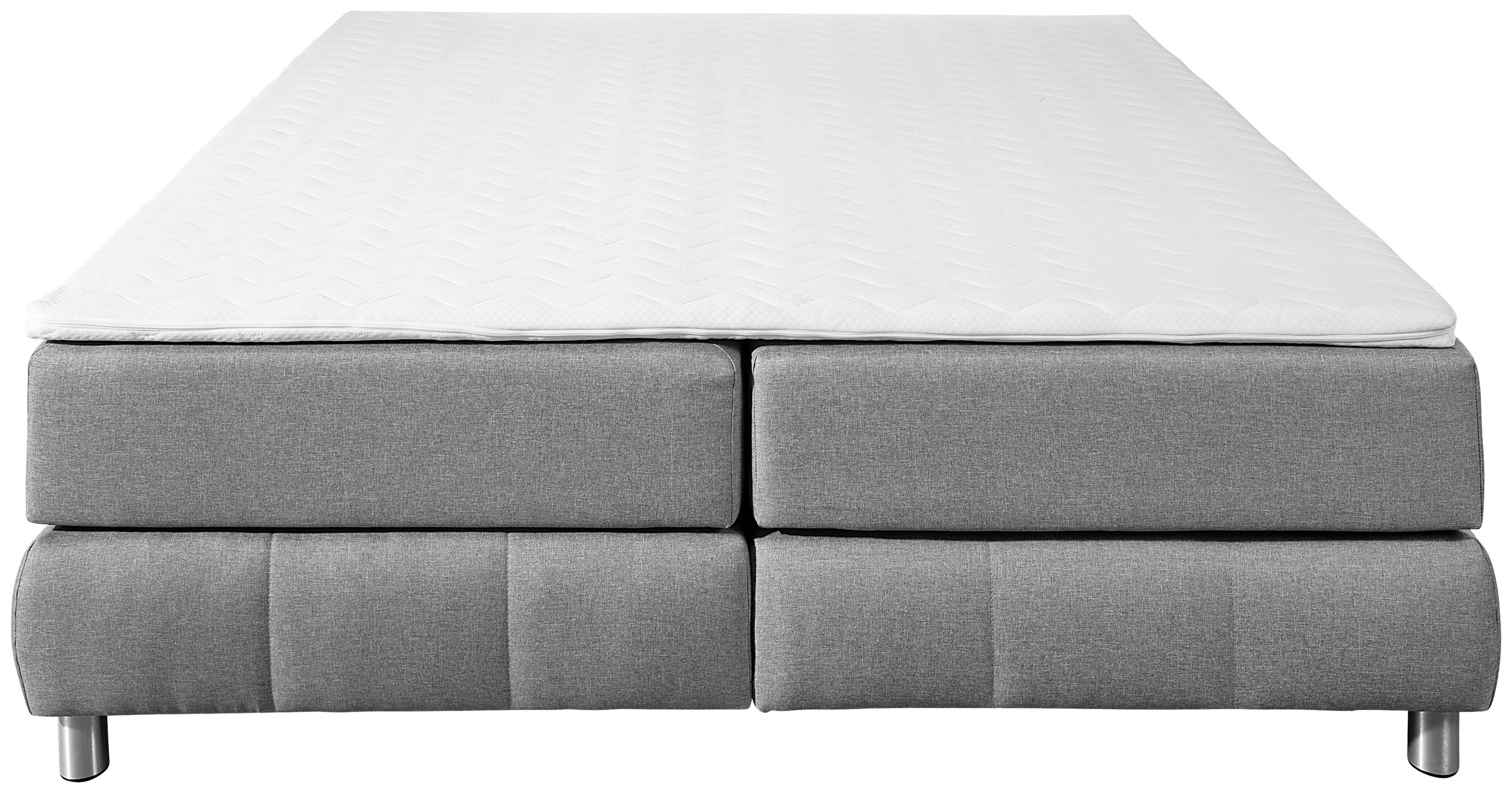 andas Boxspringbett »Salo«, Ohne Kopfteil, inkl. Topper, auch in Überlänge 220 cm