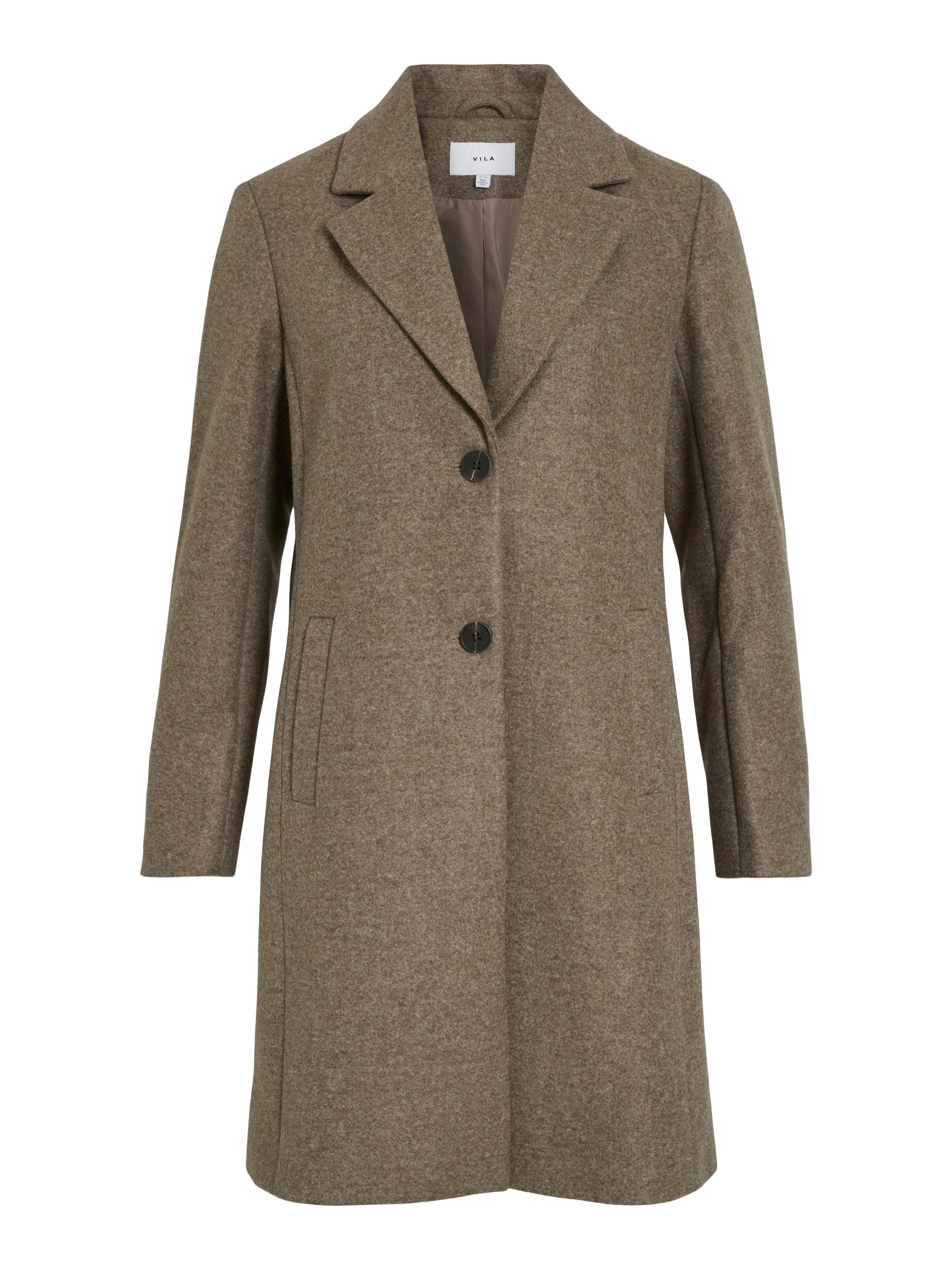 Vila Kurzmantel »VICLAUDIA BUTTON COAT - NOOS«