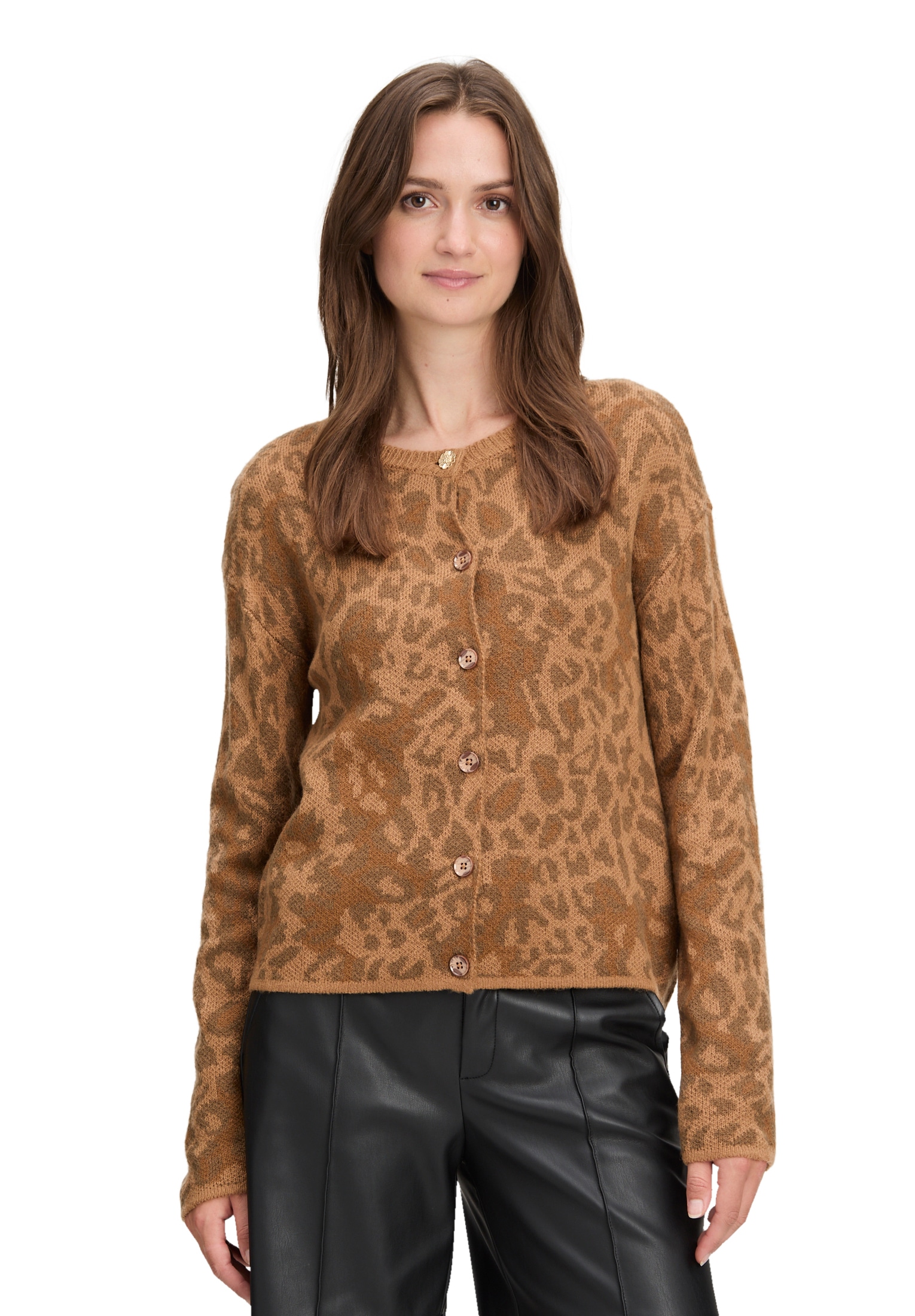 Cartoon Cardigan »Strick-Cardigan mit Rundhalsausschnitt«
