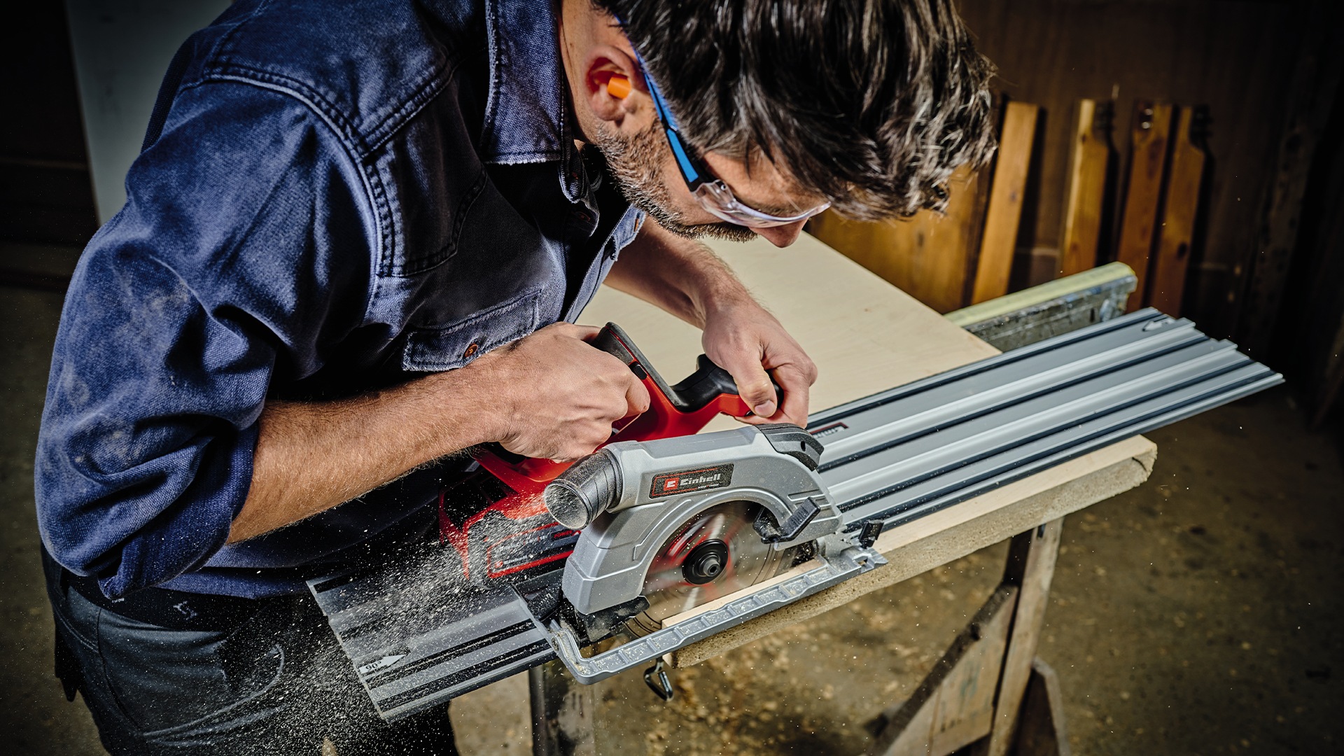Einhell Maschinen-Führungsschiene »Alu 2x 1000mm«