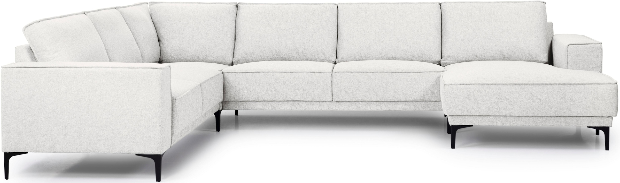 Places of Style Wohnlandschaft »Oland«, U-Form, im zeitlosem Design und hochwertiger Verabeitung