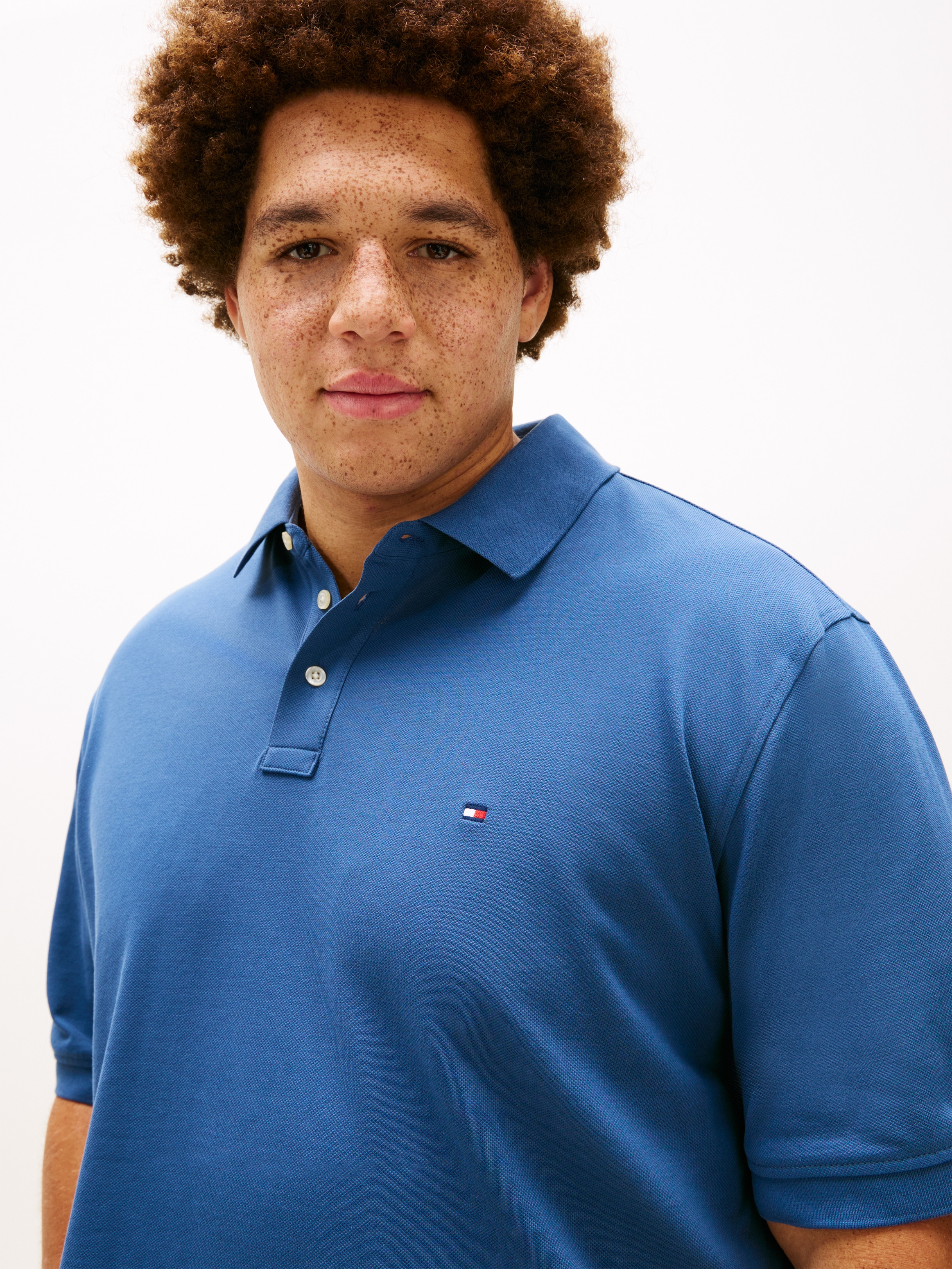 Tommy Hilfiger Big & Tall Poloshirt »1985 - REGULAR« elastisch, Regular Fit für große Größen