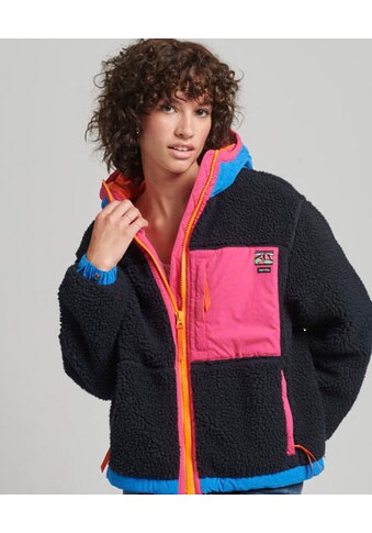 Superdry Kurzjacke, Vintage Hooded Sherpa Jacket kaufen