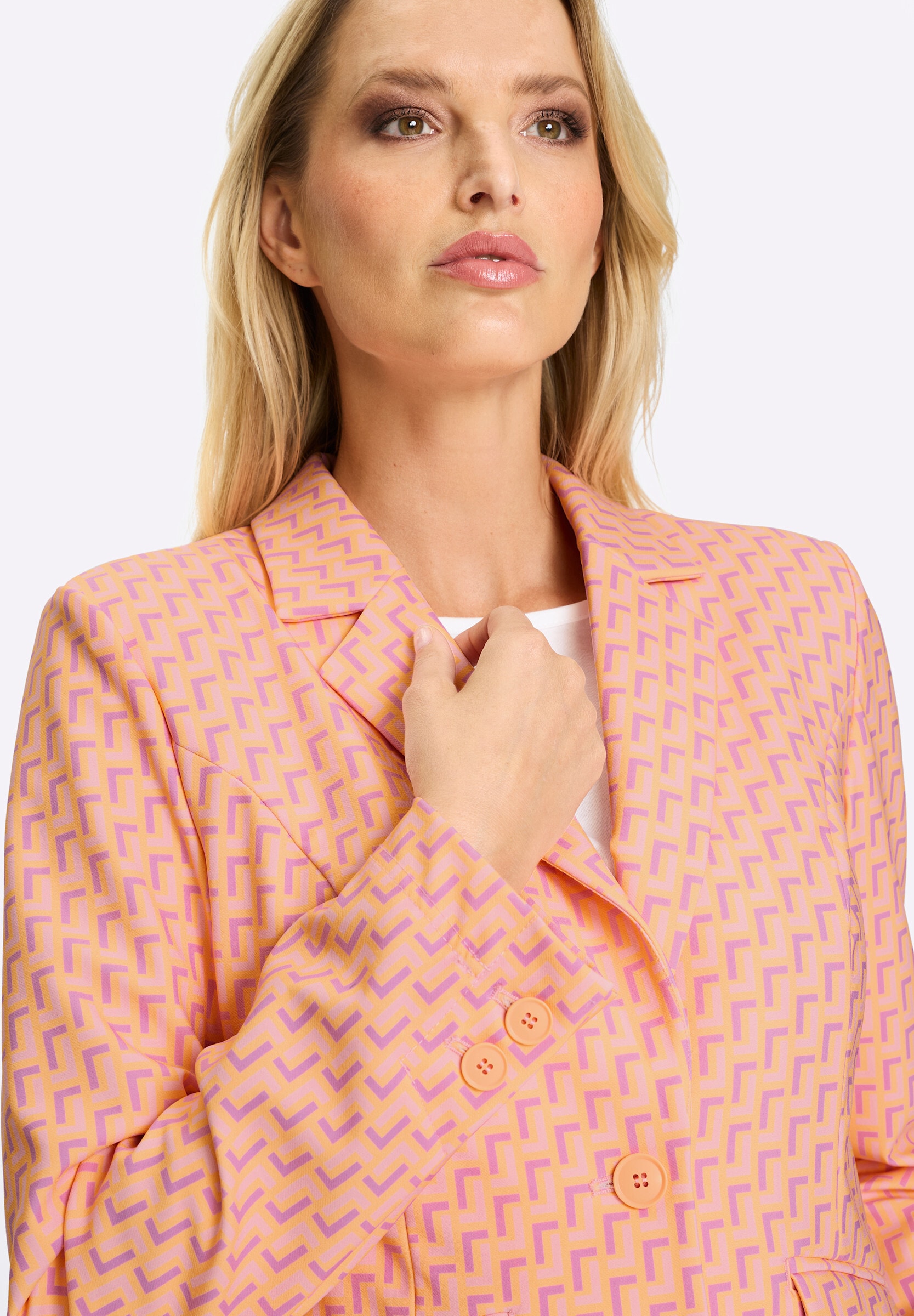 heine Blusenblazer »Druckblazer Jerseyblazer«