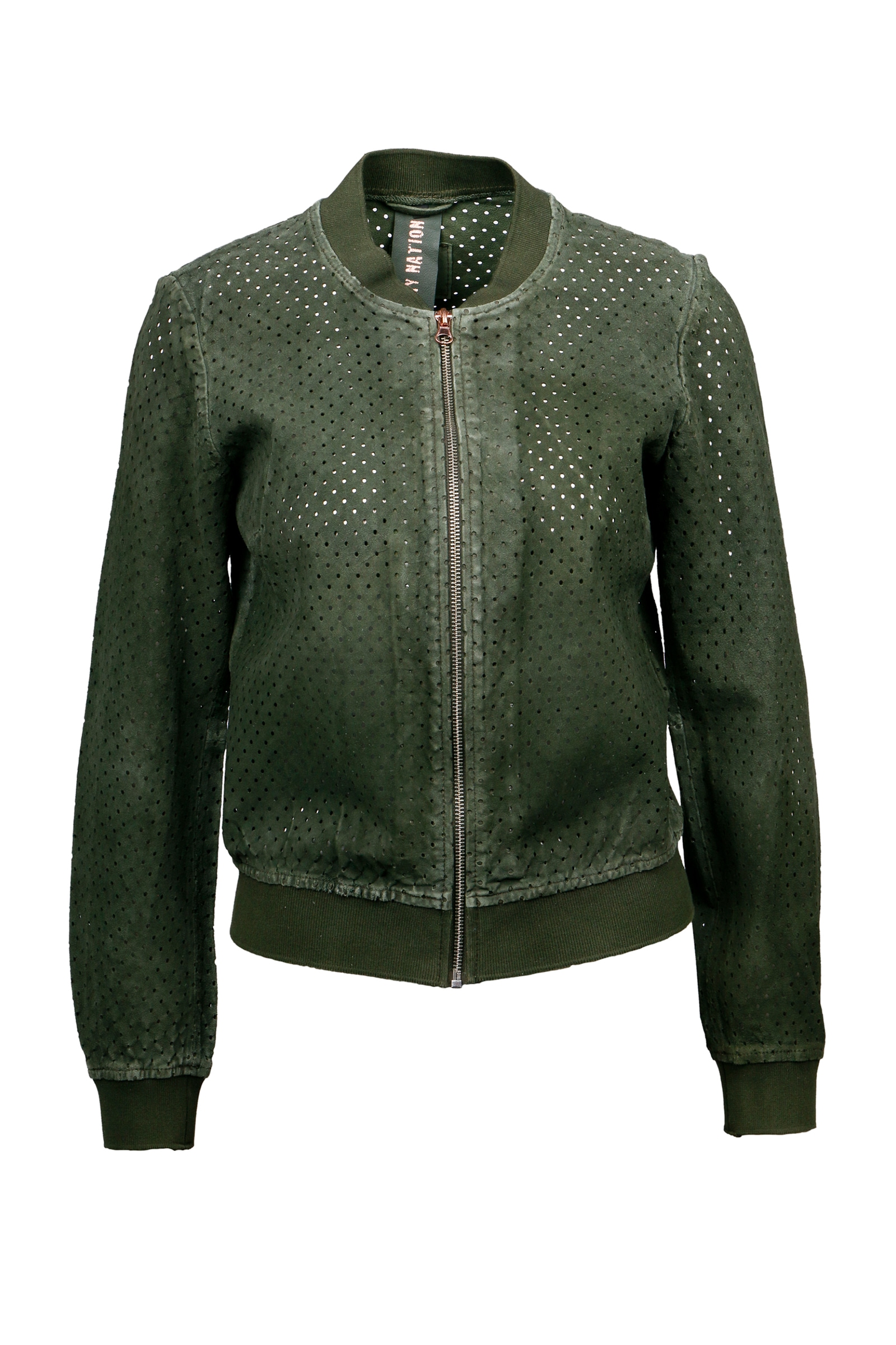 Freaky Nation Lederjacke »Happy Me-FN«