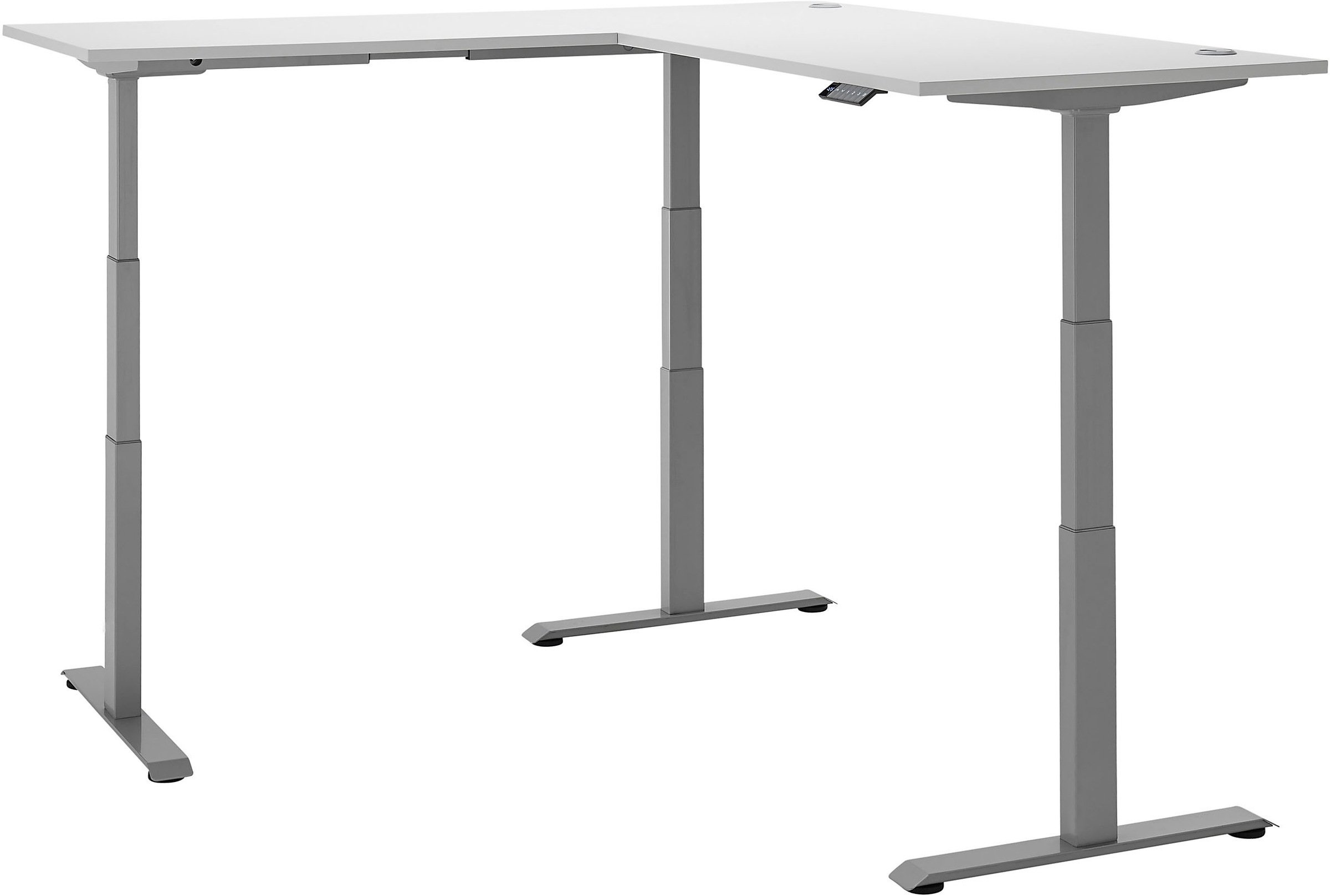 BEGA OFFICE Eckschreibtisch »Ben«, (1 St.), elektrisch höhenverstellbarer Desk mit 4 Memory Tasten, 180x177 cm