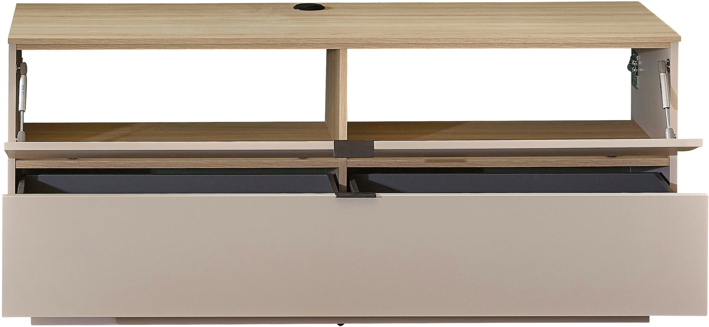 Innostyle TV-Schrank »INA TV-Lowboard, 140 x 51 x 44 cm (B/H/T)« 1 Stk. tlg. stehend/hängend verwendbar, Klappe, Schubkasten, Softclose