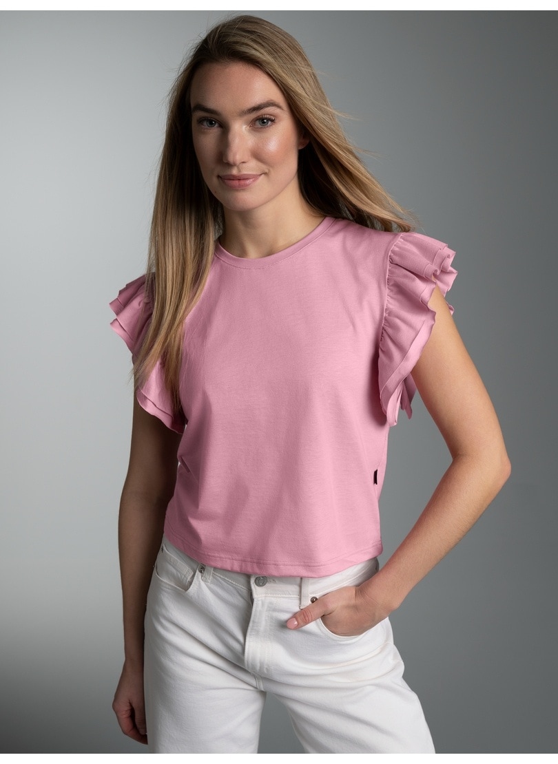 Trigema T-Shirt »TRIGEMA Volant Shirt« 1