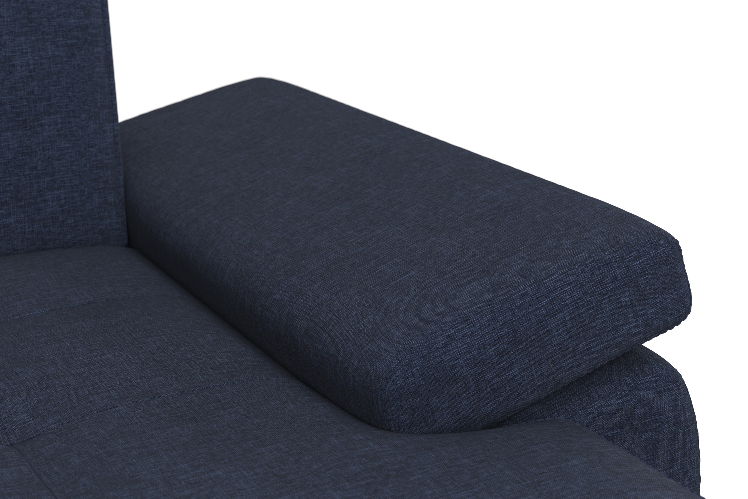 DOMO collection Wohnlandschaft »Capelo, komfortabel, klare Linien zeichnen dieses Design aus, U-Form«, mit Armteilverstellung, wahlweise mit Bettfunktion, Federkern