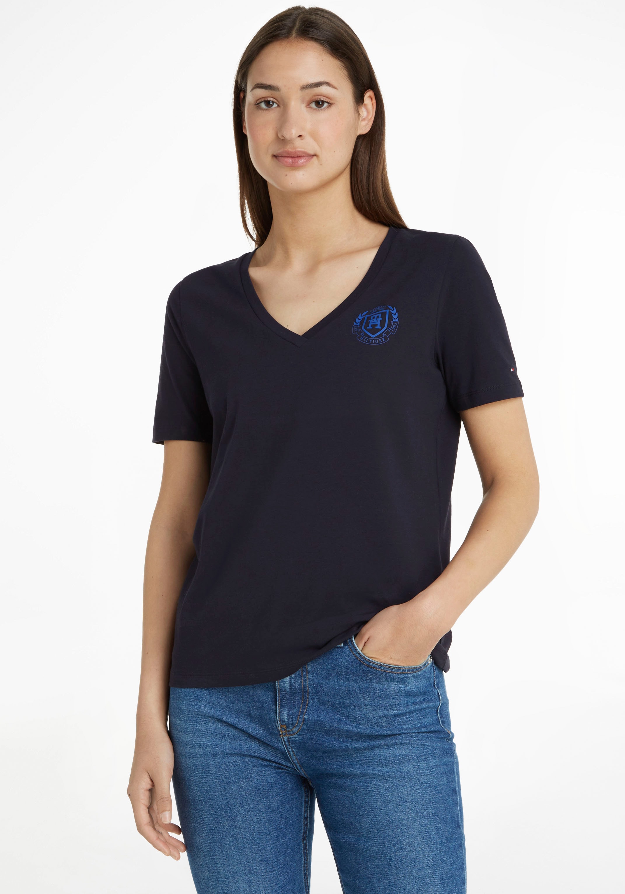 Tommy Hilfiger T-Shirt, mit Markenlabel bestellen online bei OTTO