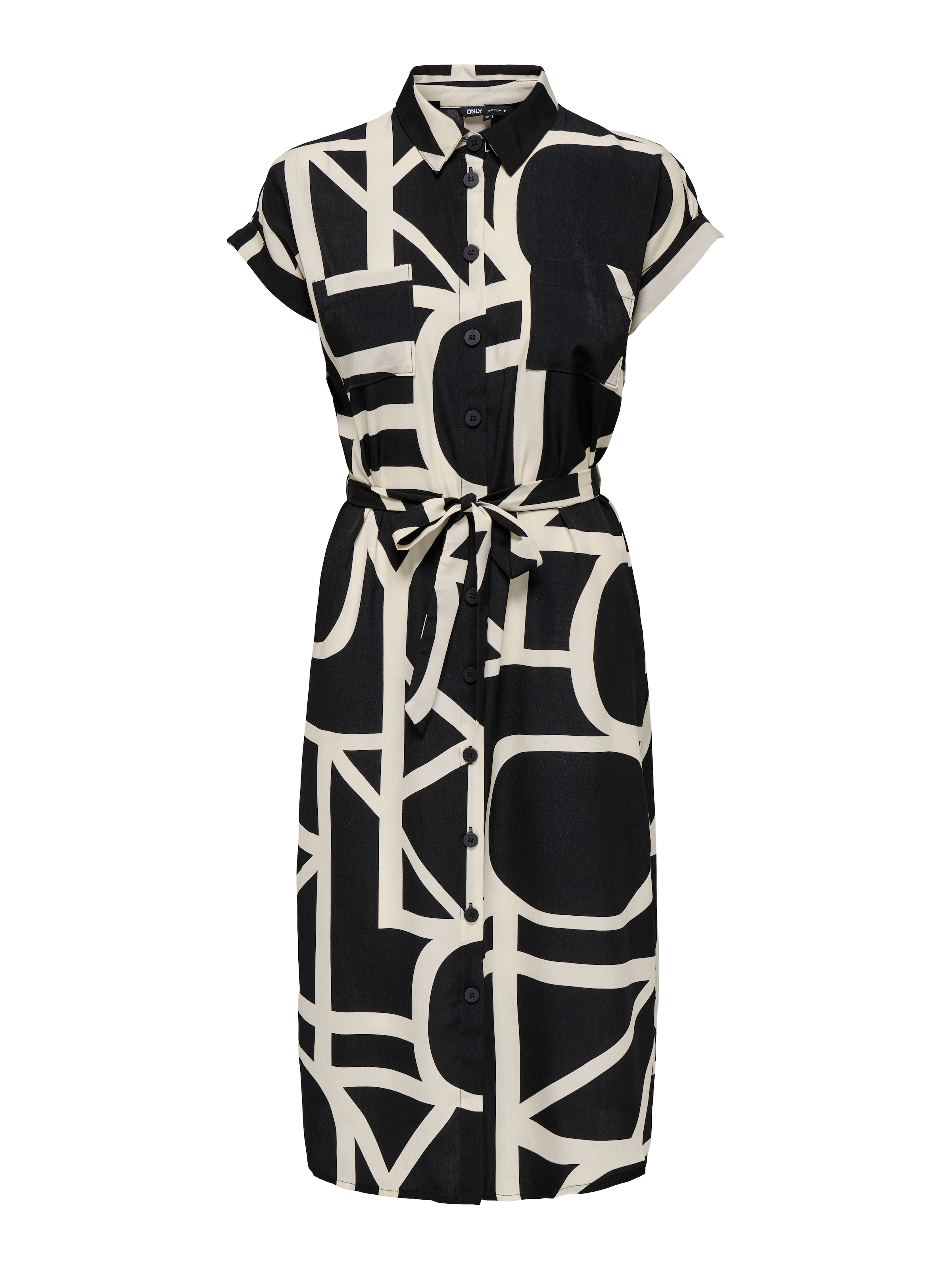 ONLY Hemdblusenkleid »ONLHANNOVER S/S SHIRT DRESS NOOS WVN«