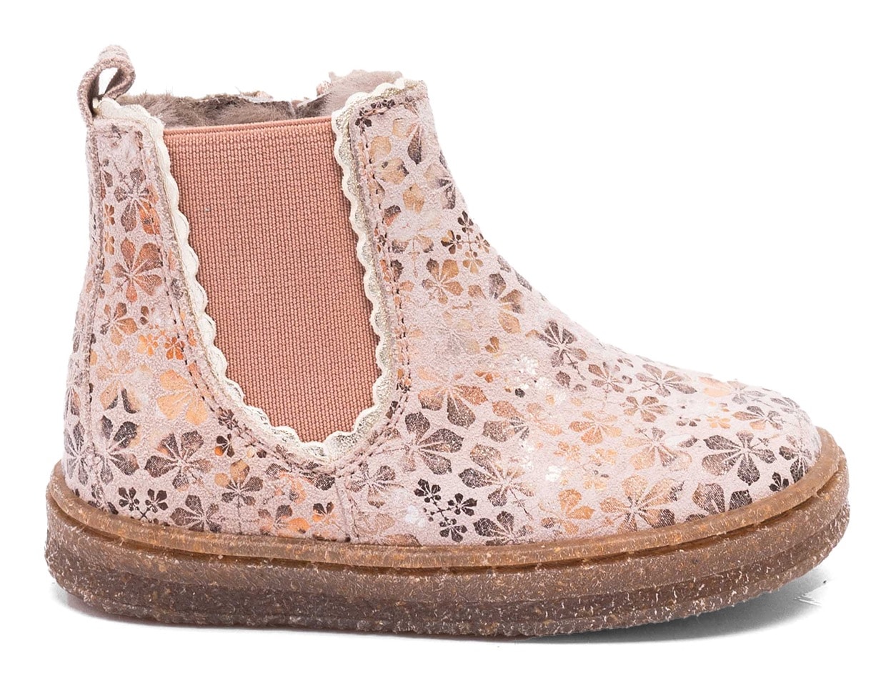 Bisgaard Chelseaboots »siggi lamb«, Babyschuh mit Lammfell, Größenschablone zum Download