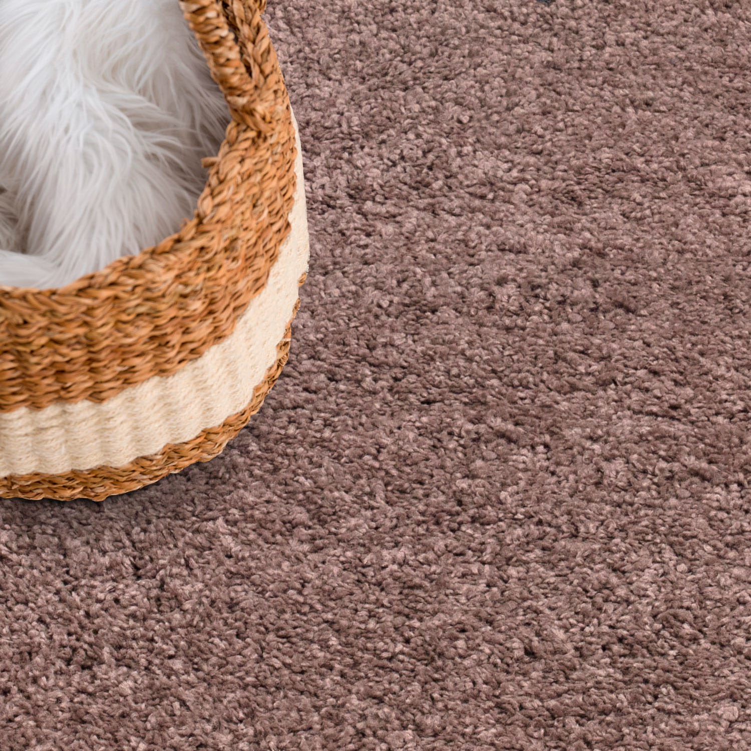 Carpet City Hochflor-Teppich »City Shaggy« rechteckig 30 mm Höhe Auch als Läufer, Langflor, Uni, Shaggy, flauschig-weich