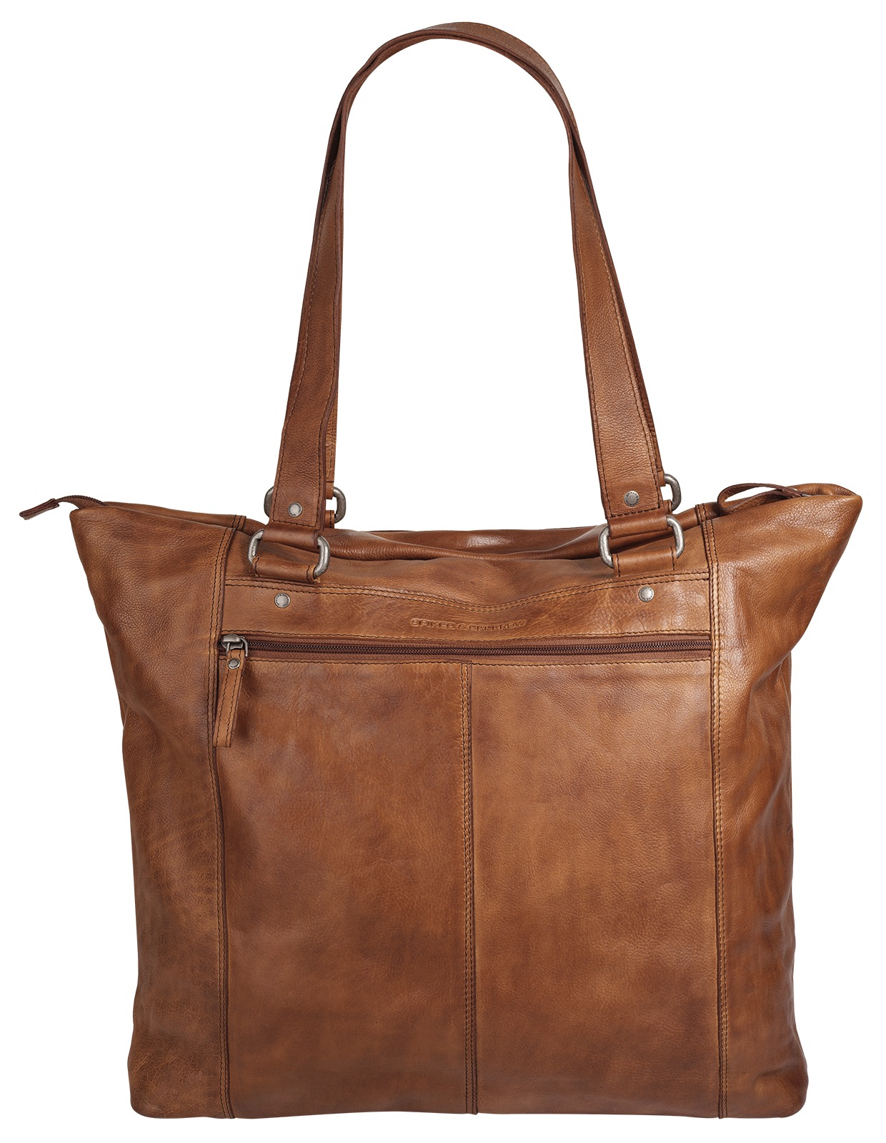 Spikes & Sparrow Shopper, echt Leder