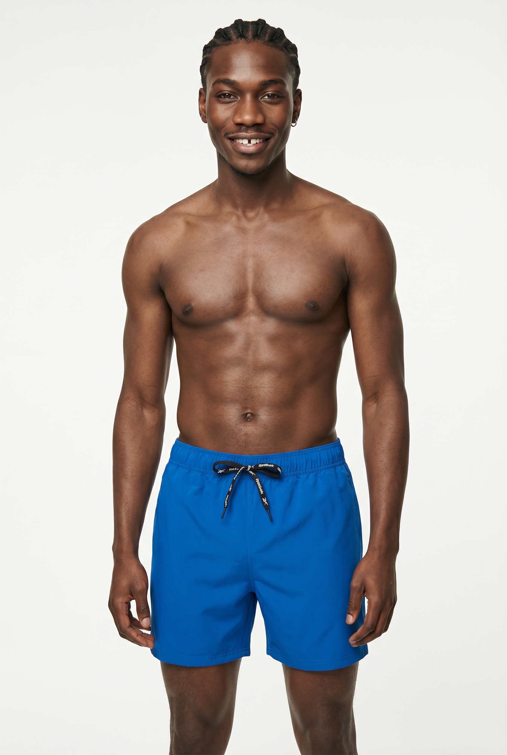 Reebok Badeshorts »Clayton« 1 Stk. mit Kordelzug und elastischem Bund, mit Logo, schnell trocknend, basic