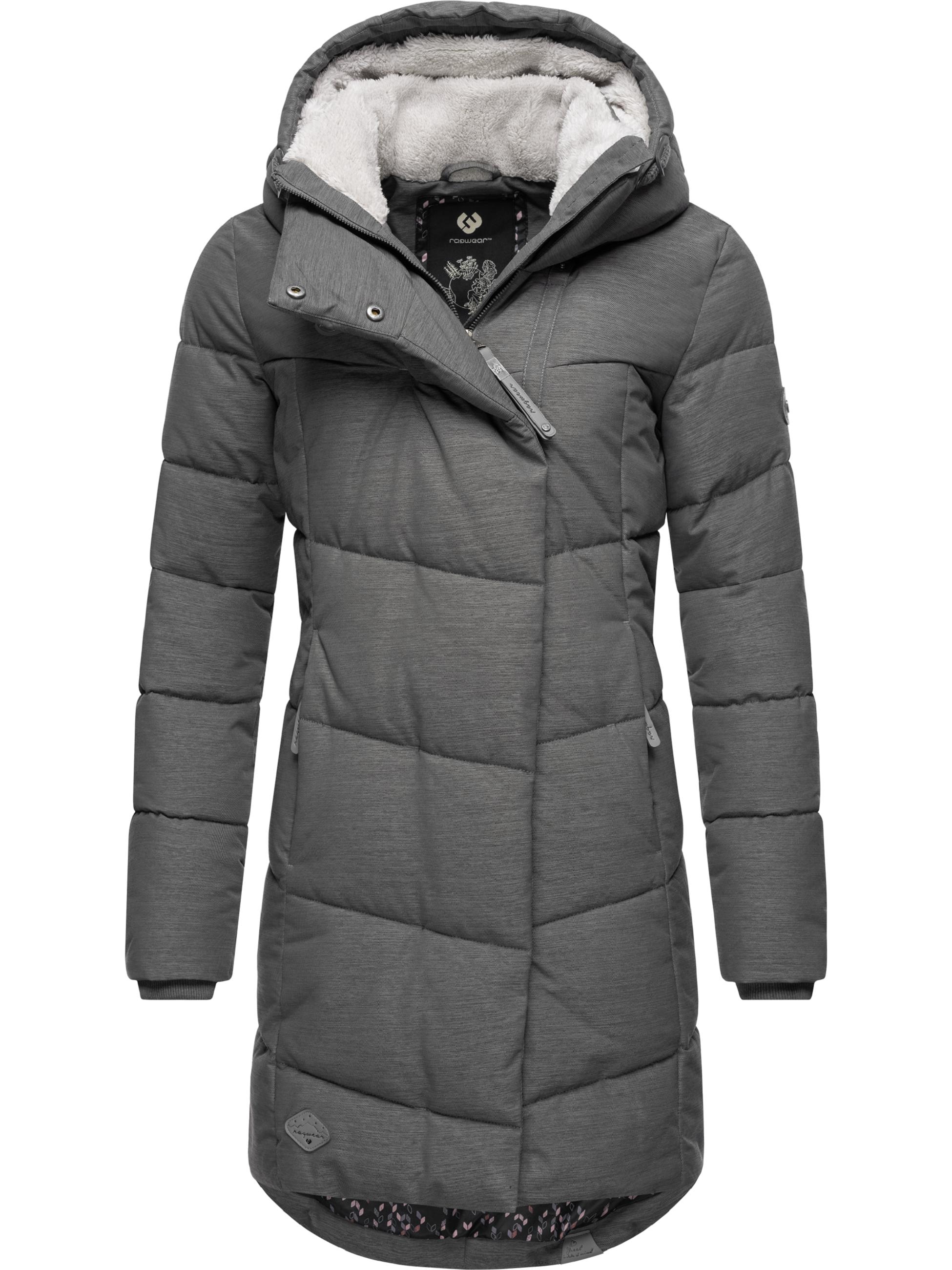 Ragwear Wintermantel »Wintermantel Pavla«, stylischer Winterparka mit Teddyfutter und Kapuze