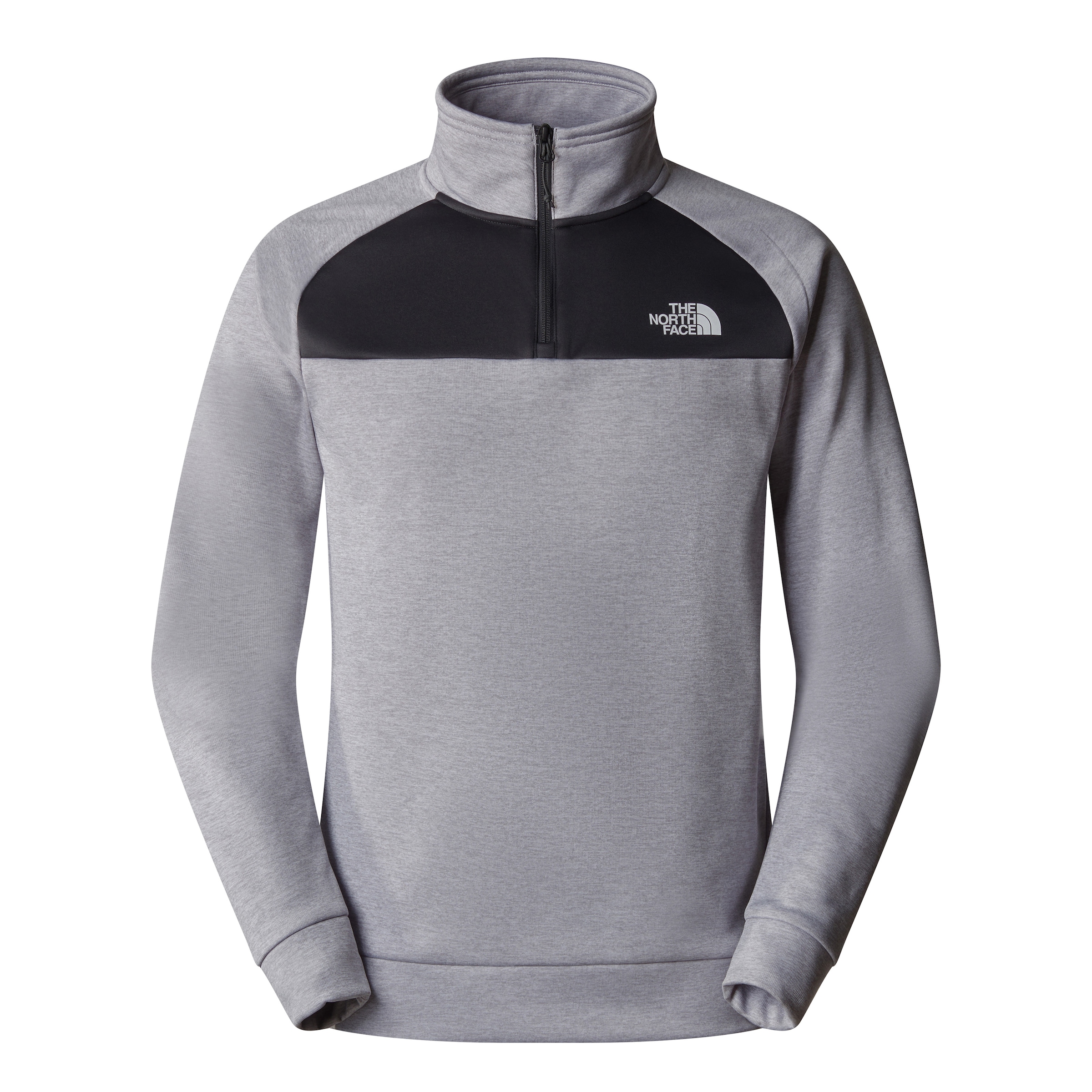 Stehkragenpullover »M REAXION 1/4 ZIP FLEECE«, mit Logostickerei