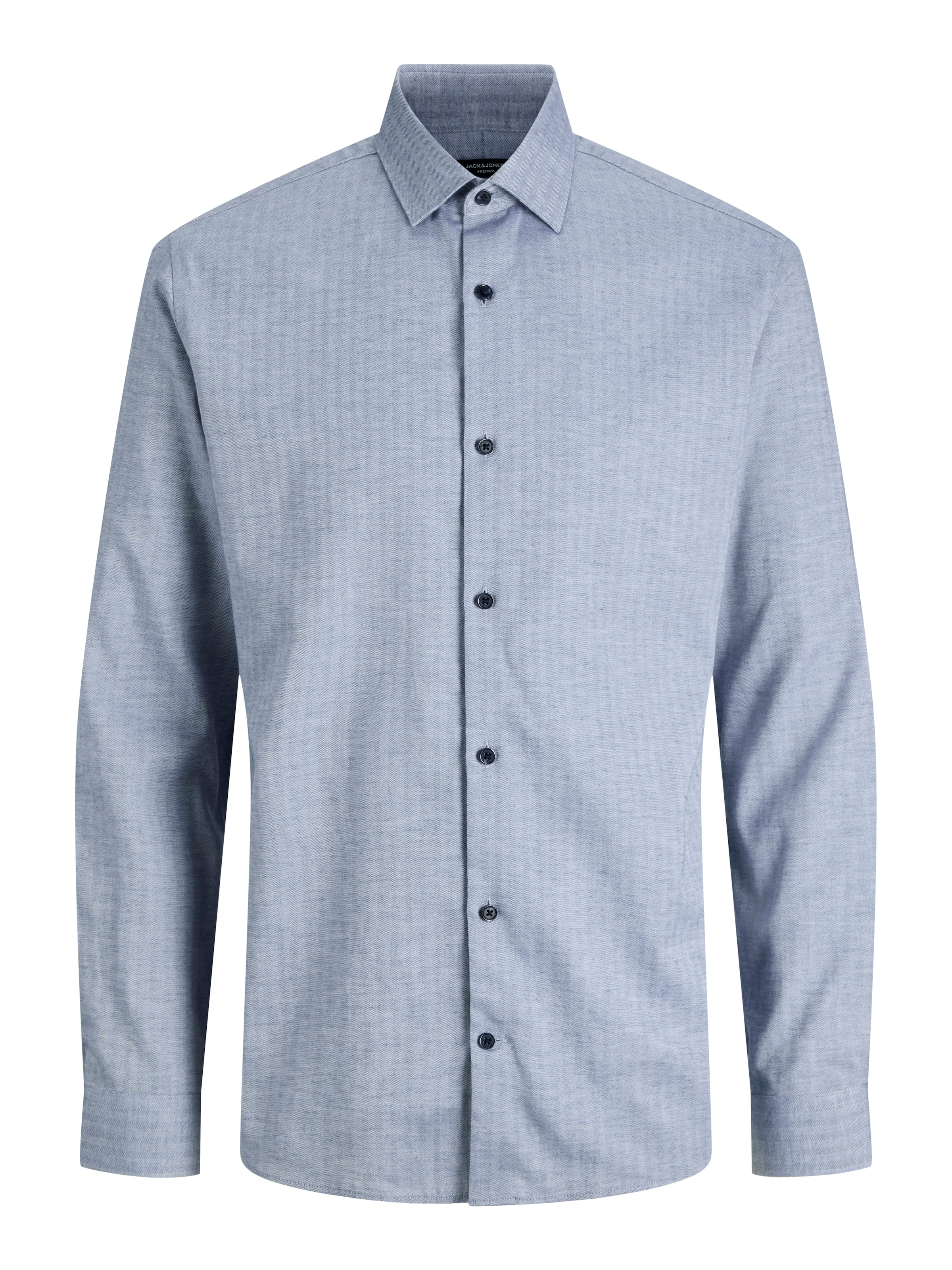 Jack & Jones Langarmhemd »JPRBLAPARKER MELANGE L/S SHIRT BF«