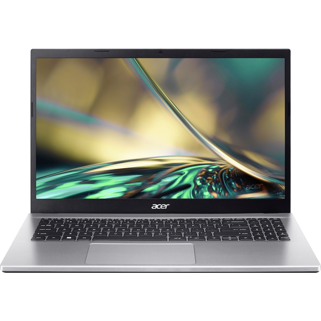 Acer Business-Notebook »Aspire 3 Laptop, Full-HD IPS Display, 8 GB RAM, Windows 11 Home,«, 39,62 cm, / 15,6 Zoll, Intel, Core i3, UHD Graphics, 512 GB SSD, A315-59-37N8
