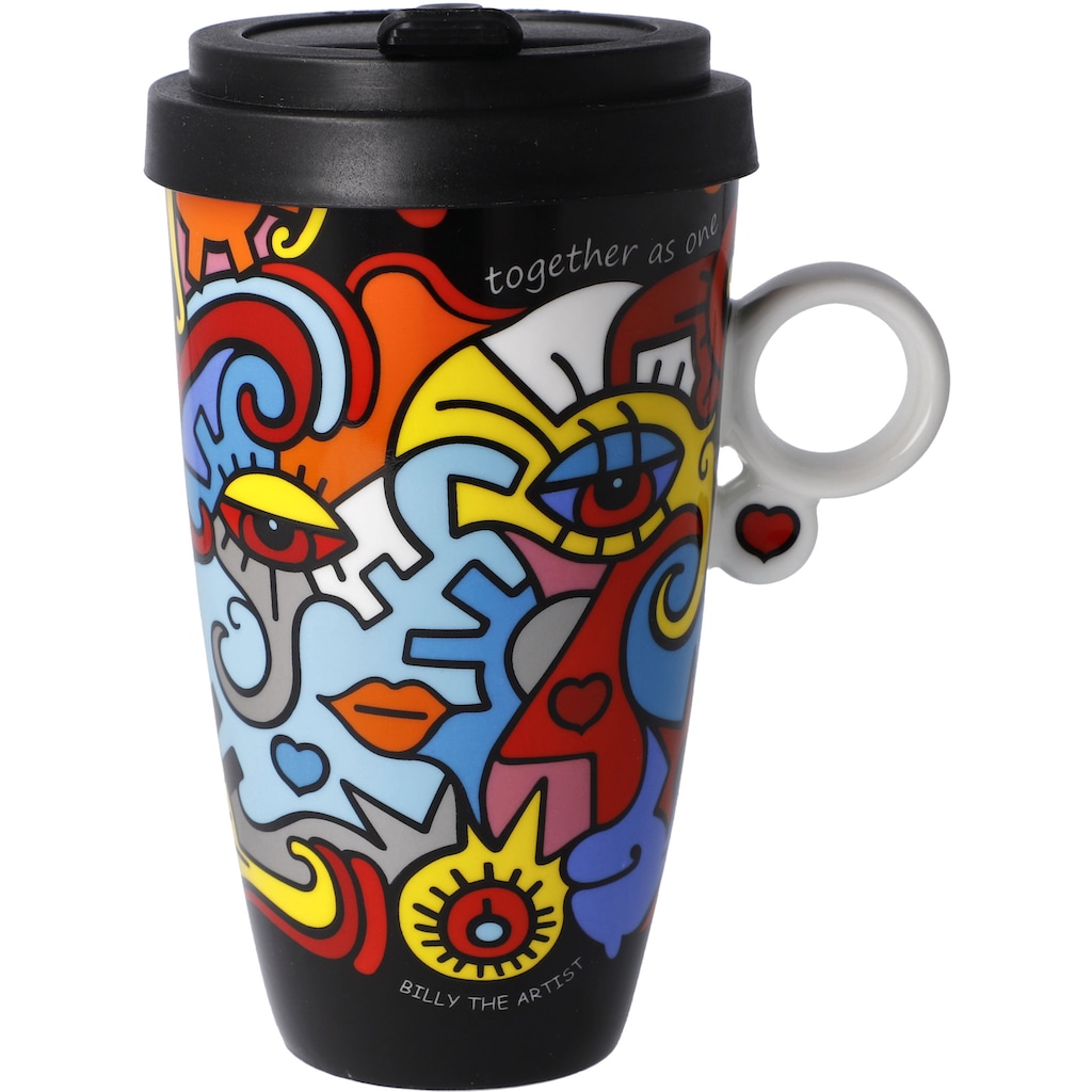 Goebel Coffee-to-go-Becher »Billy the Artist - "Together"«, (2 tlg.)