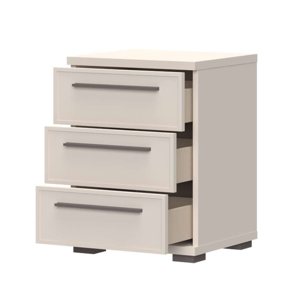 Places of Style Nachtkonsole »Opera Nachtkommode, Nachttisch, 2 oder 3 Schubladen, Made in Europe«, UV lackiert, Soft Close Funktion, ideal passend zum Boxspringbet