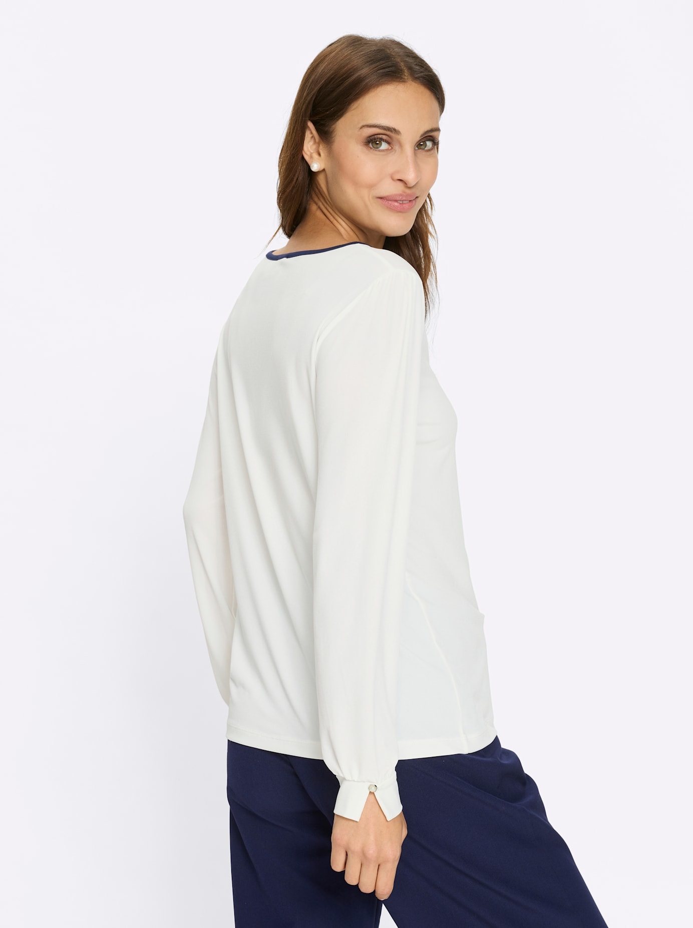 Lady Rundhalsshirt »Rundhals-Shirt« 1 tlg.