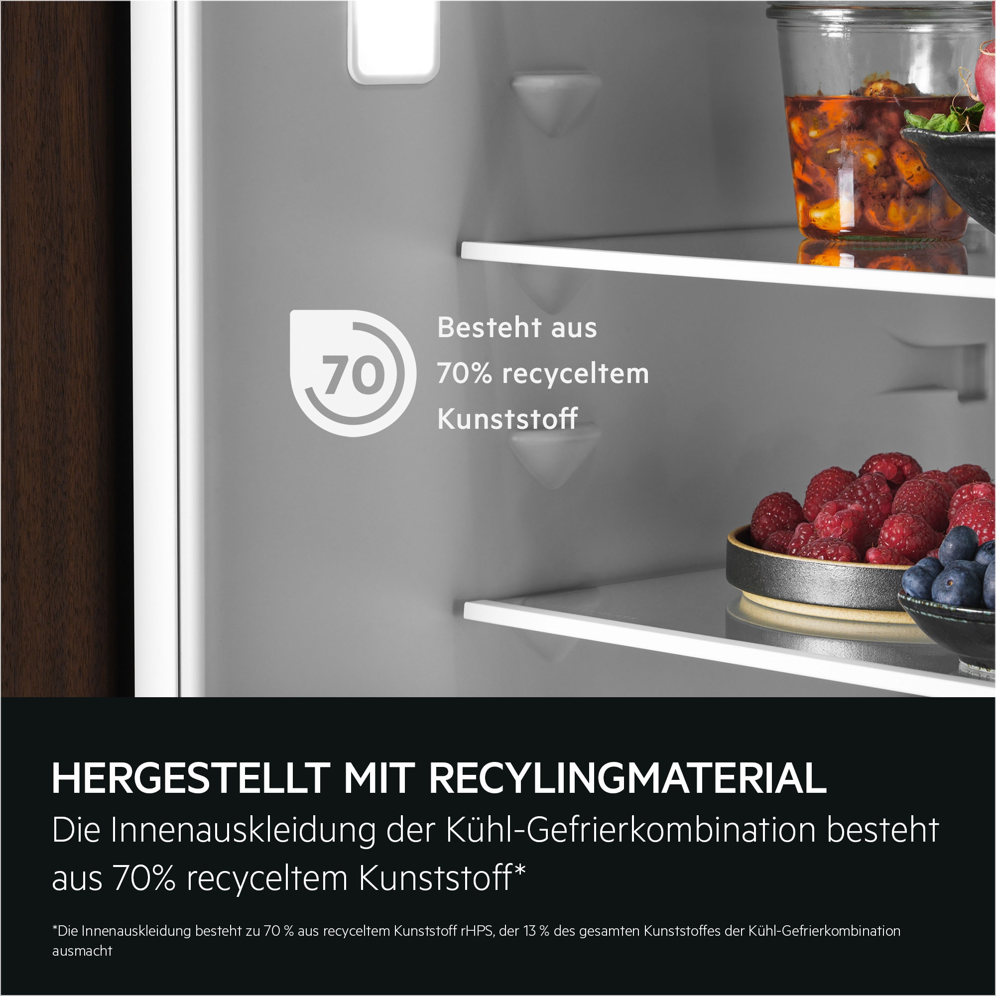 AEG Einbaukühlgefrierkombination Serie 9000 »TSC9V18WCC3« 176,9 cm hoch 55,7 cm breit MultiChill-Null-Grad-Schublade -3°C bis +5°C wählbar, WiFi, NoFrost