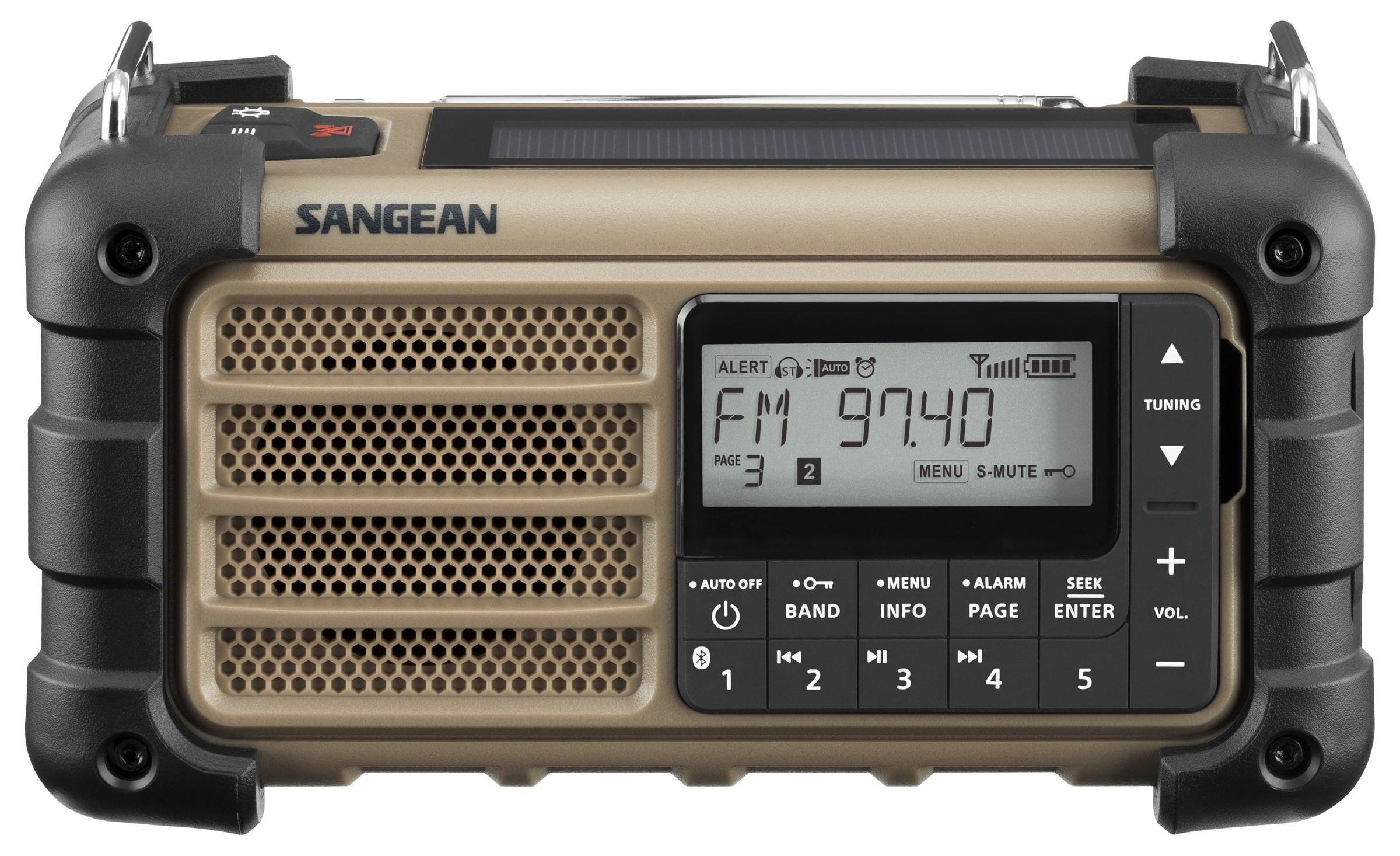 Sangean Notfallradio »MMR-99« (Bluetooth AM-Tuner | FM-Tuner mit RDS ) Multi-Powered Digital Tuning Emergency