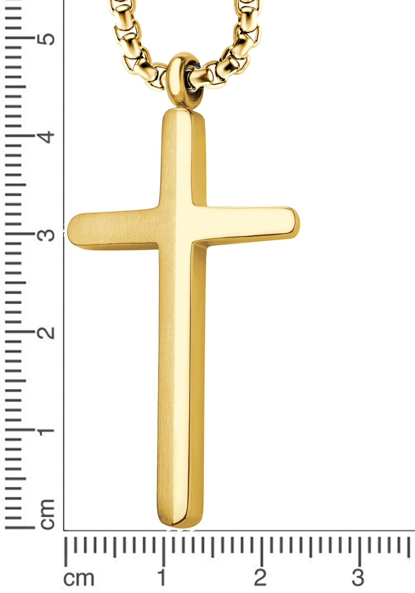 Firetti Kette mit Anhänger »Schmuck Geschenk Kreuz«