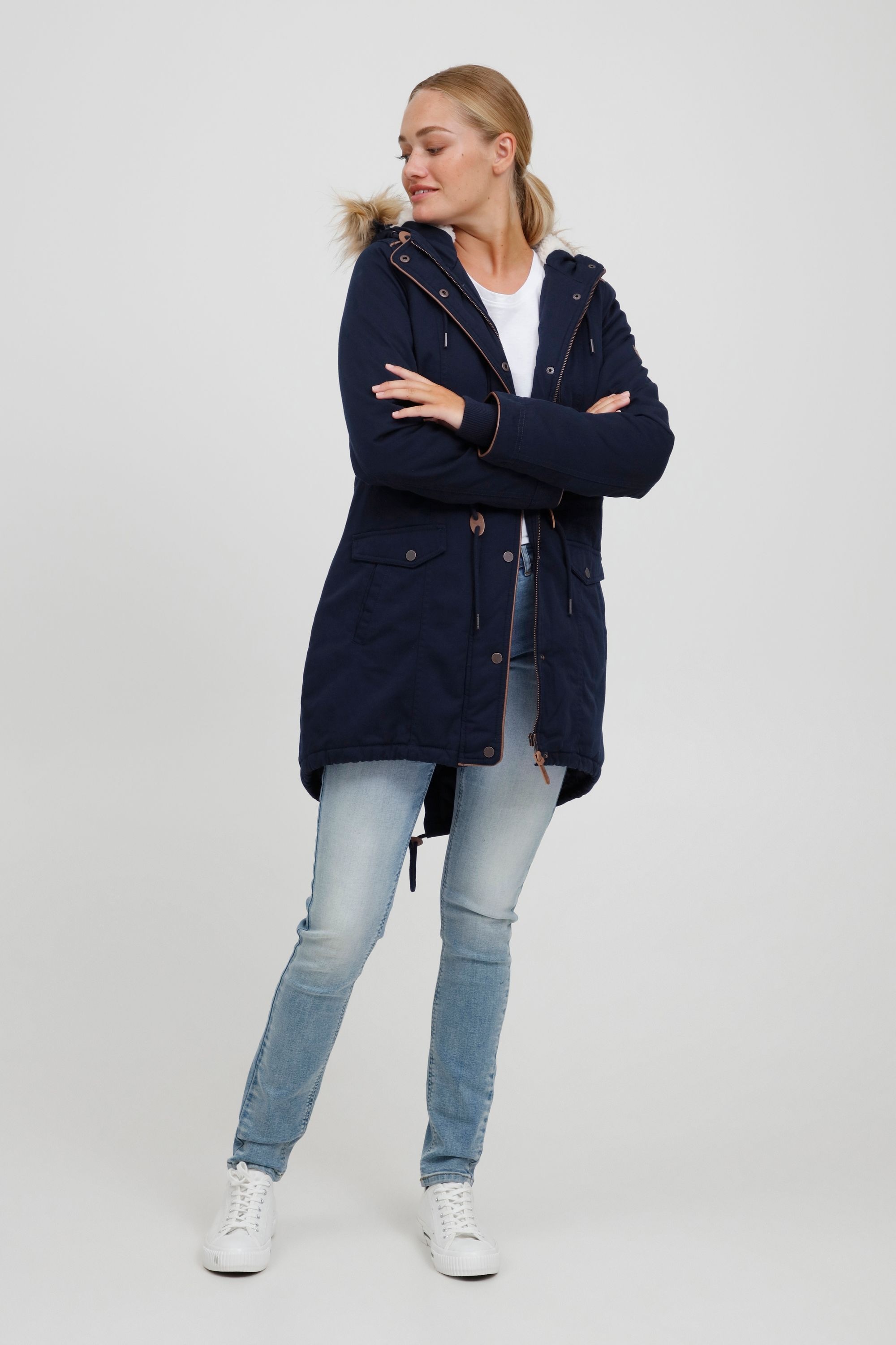 OXMO Langmantel »Parka OXAnna«
