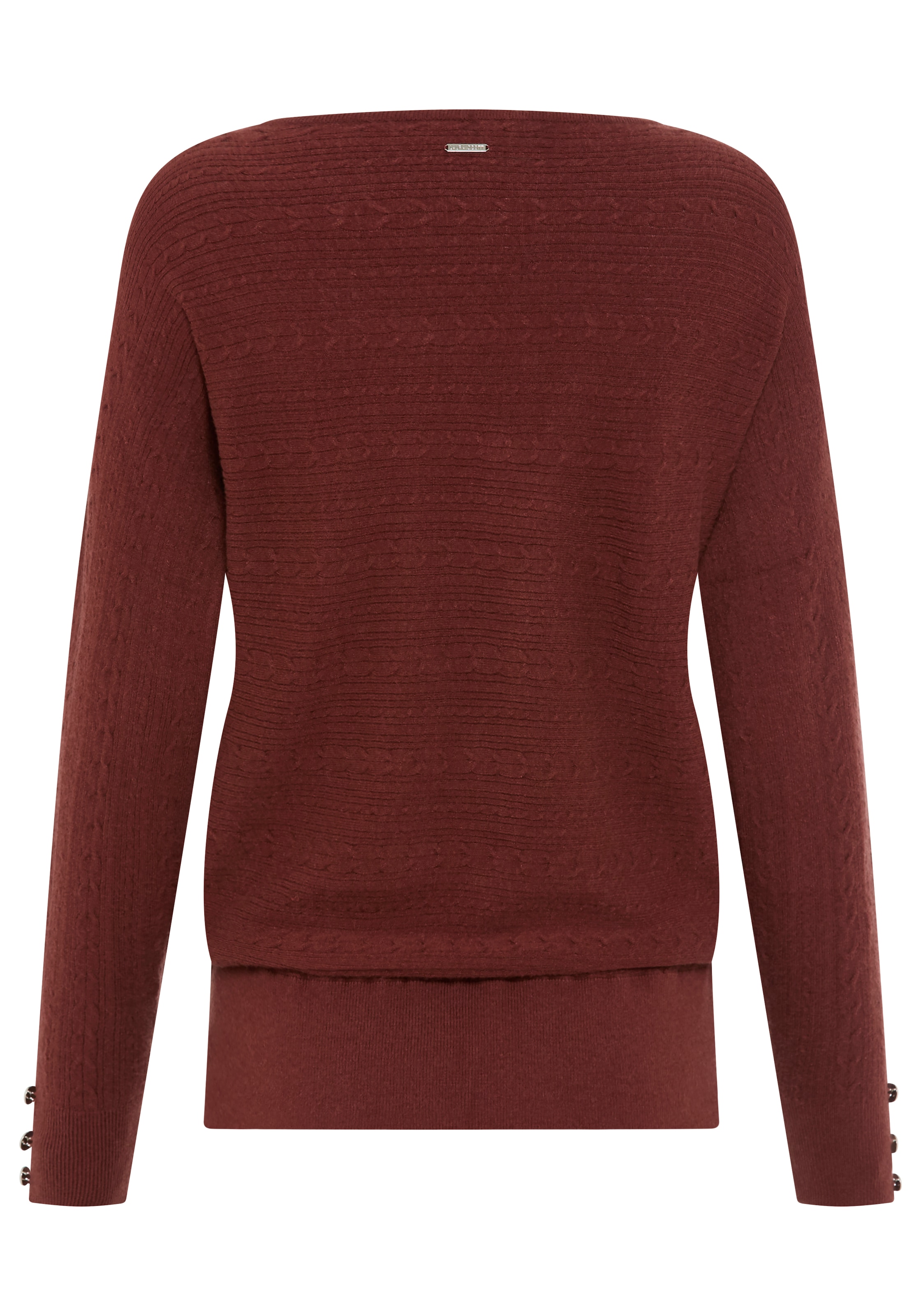 Laura Scott Fledermauspullover kuscheliger Winterstrick mit Zopfstrickmuster - NEUE KOLLEKTION