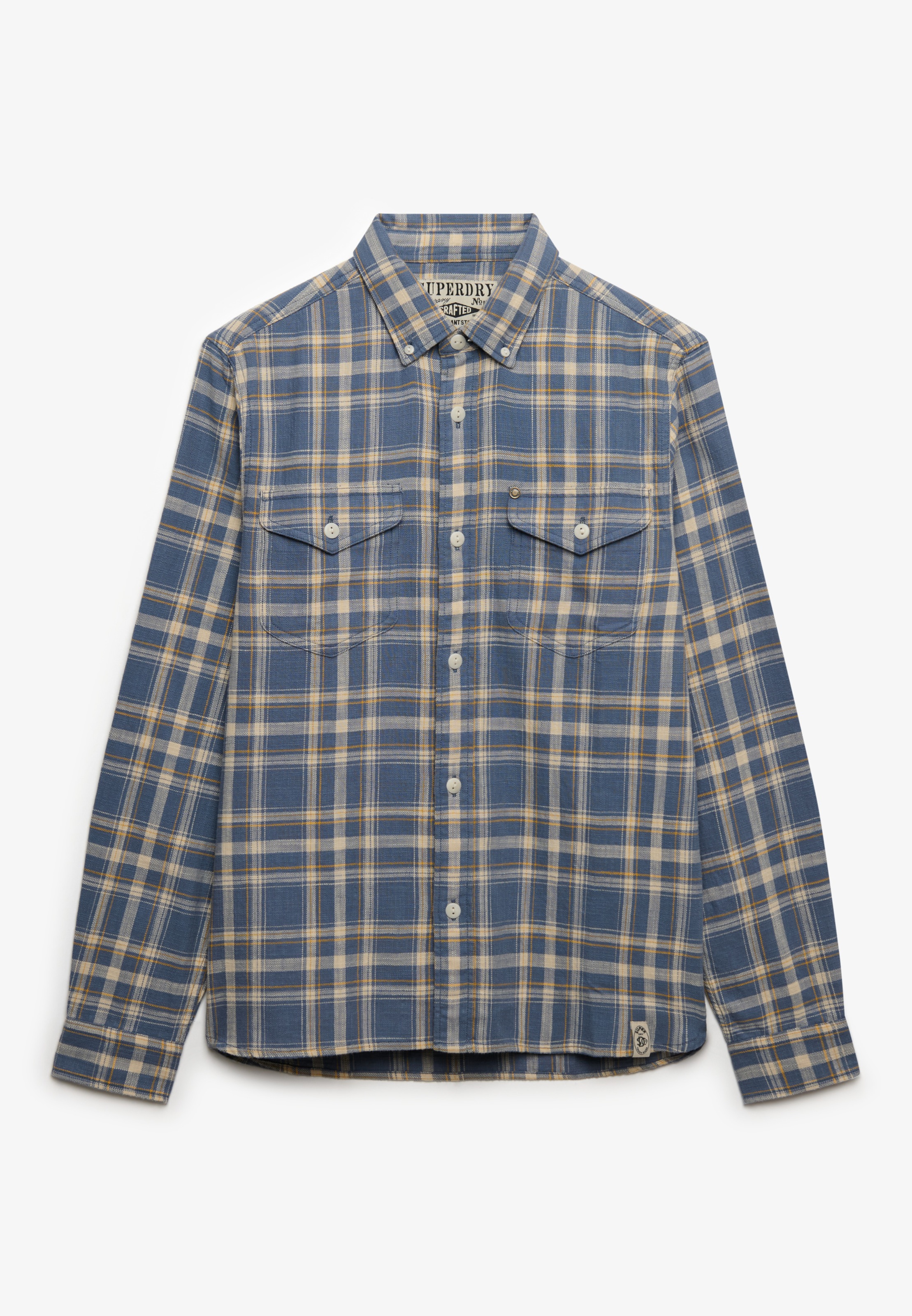 Superdry Langarmhemd »MERCHANT LITE CHECK SHIRT«